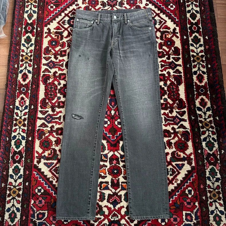 Visvim Visvimvisvim Black Denim Pants W32L32-2504 Size US 32 / EU 48 - 1 Thumbnail