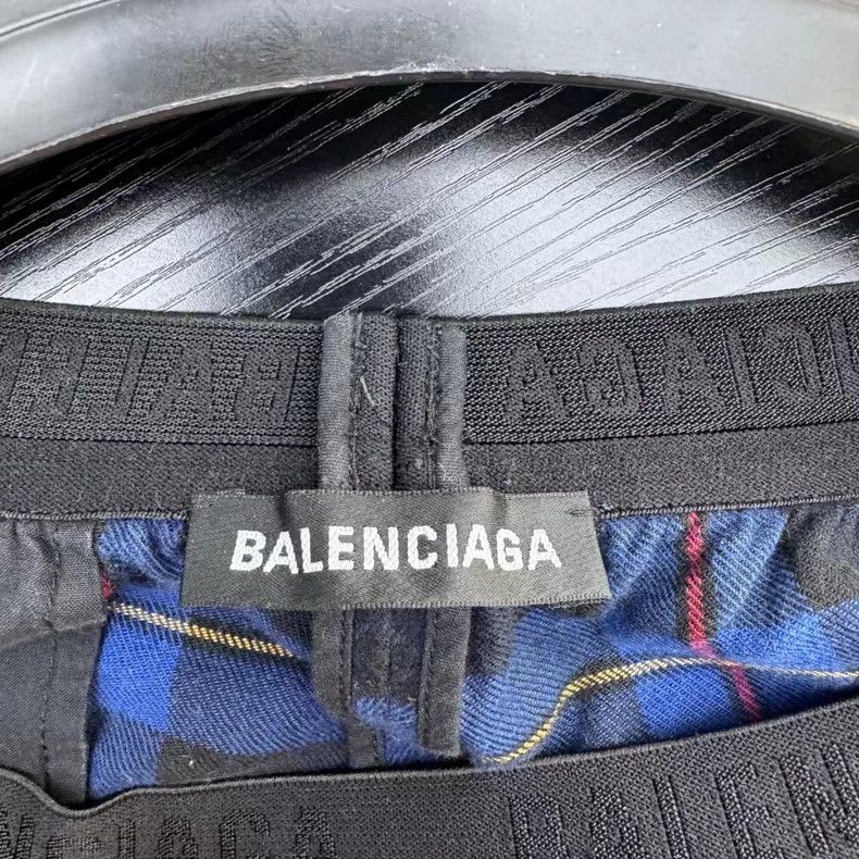Balenciaga Balenciaga Plaid trousers Size US 28 / EU 44 - 4 Thumbnail
