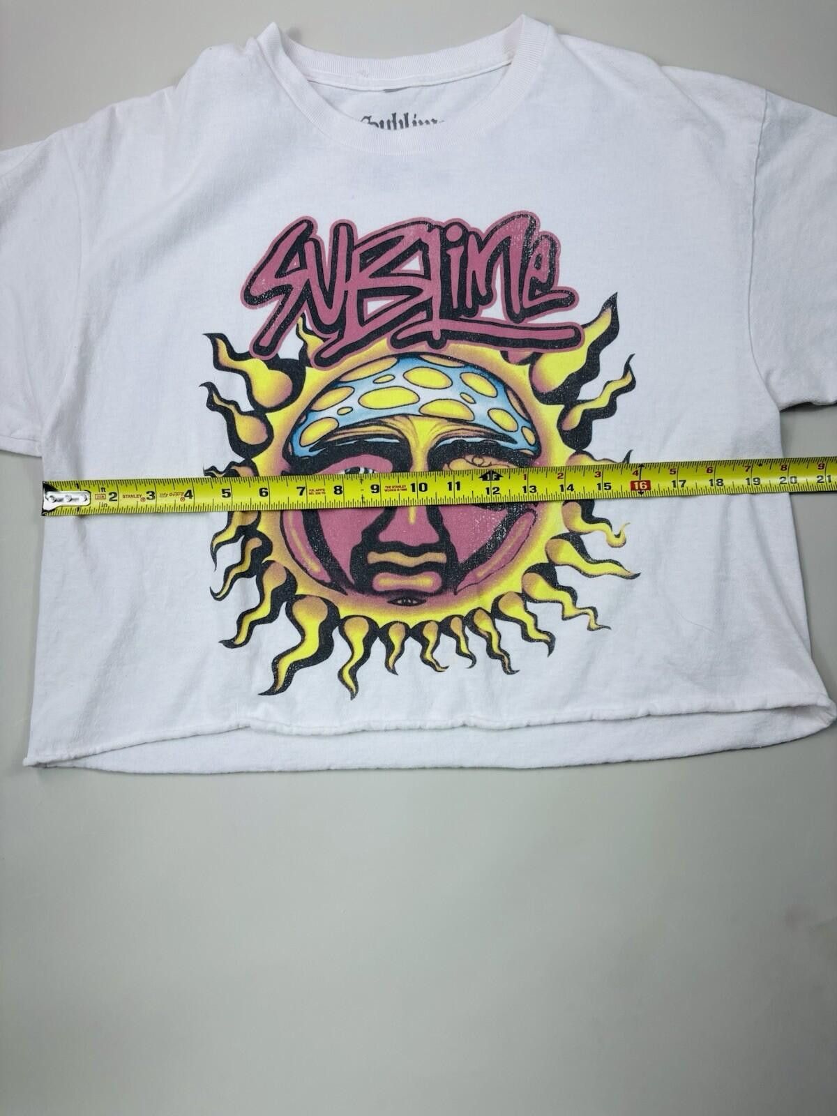 Sublime Sublime Women’s Graphic Band Tee With Cropped Fit Size Small Size S / US 4 / IT 40 - 4 Thumbnail