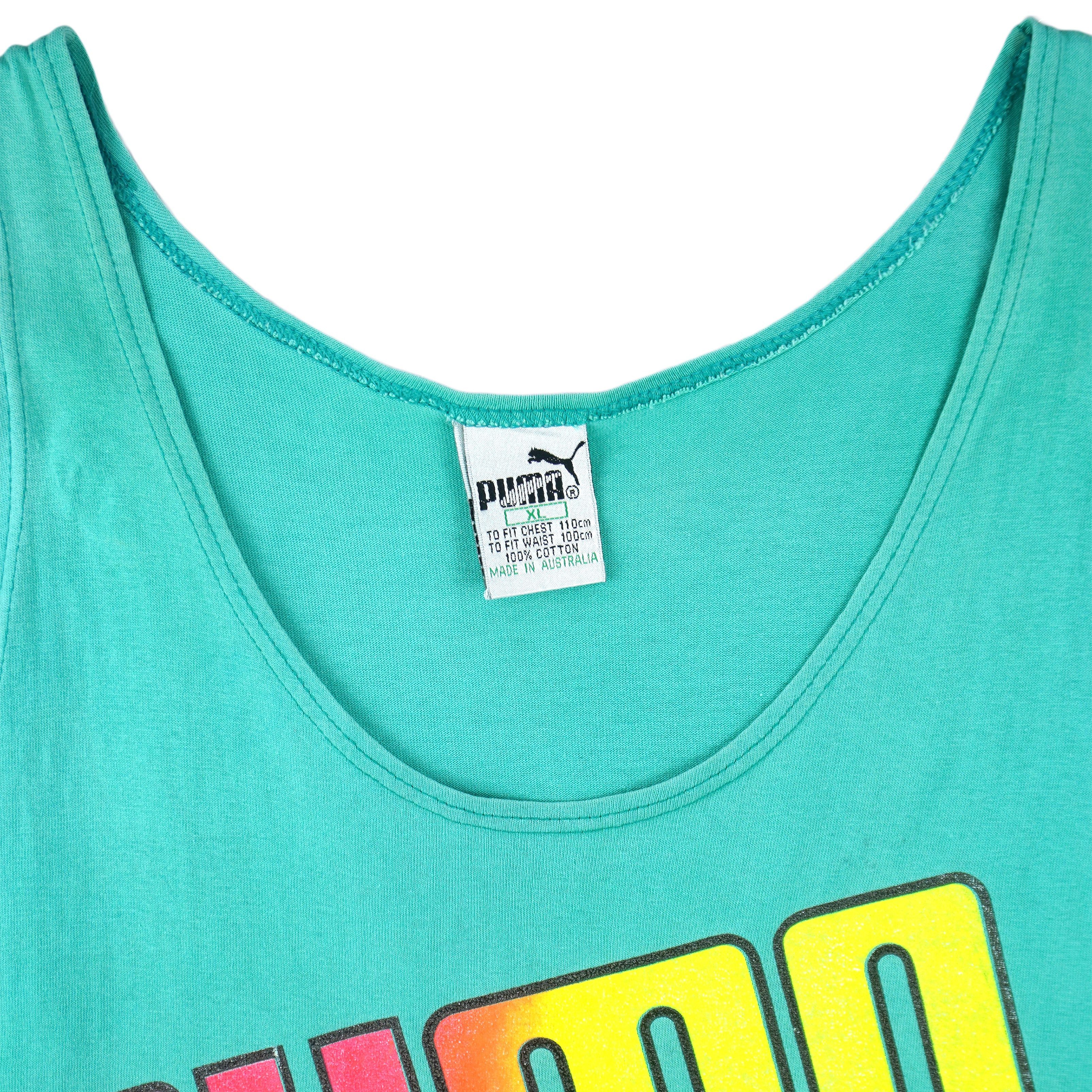 Puma The Ultimate Sports Collection Sleeveless Shirt 1990s Size US XL / EU 56 / 4 - 4 Thumbnail
