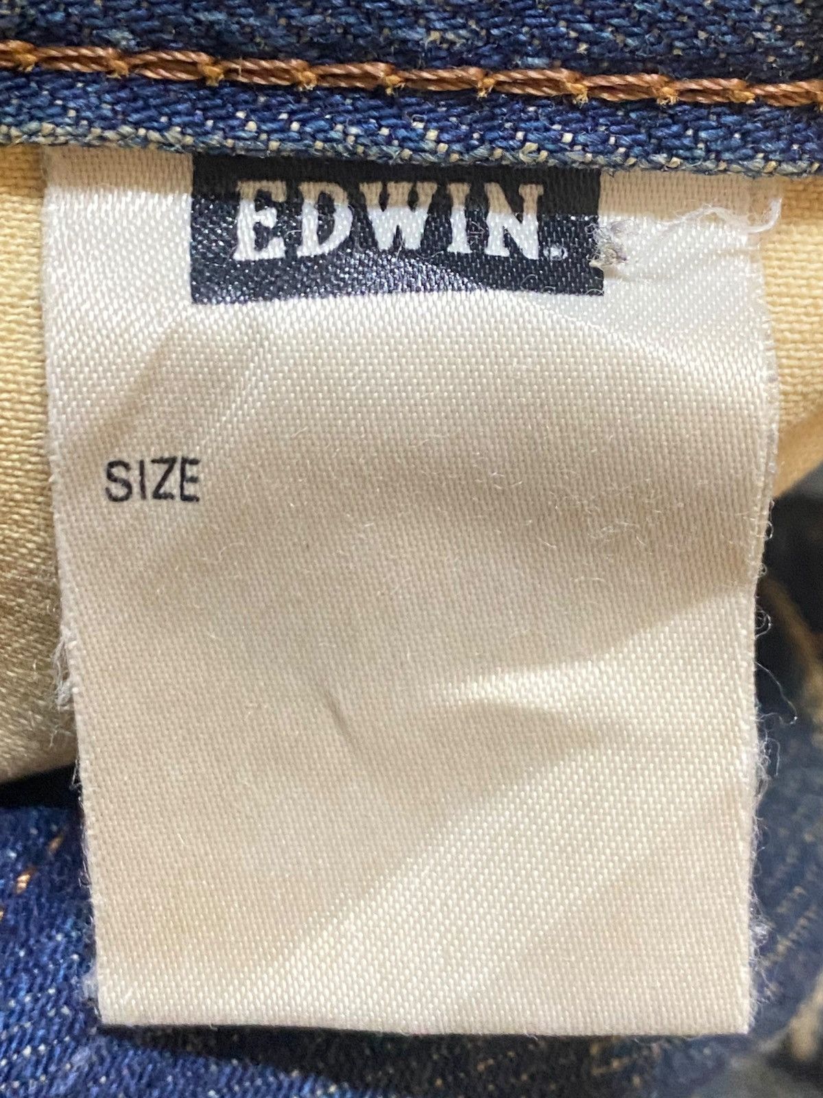 Edwin Vintage Edwin Japan Mud Wash Baggy Style Jeans Size US 36 / EU 52 - 14 Thumbnail
