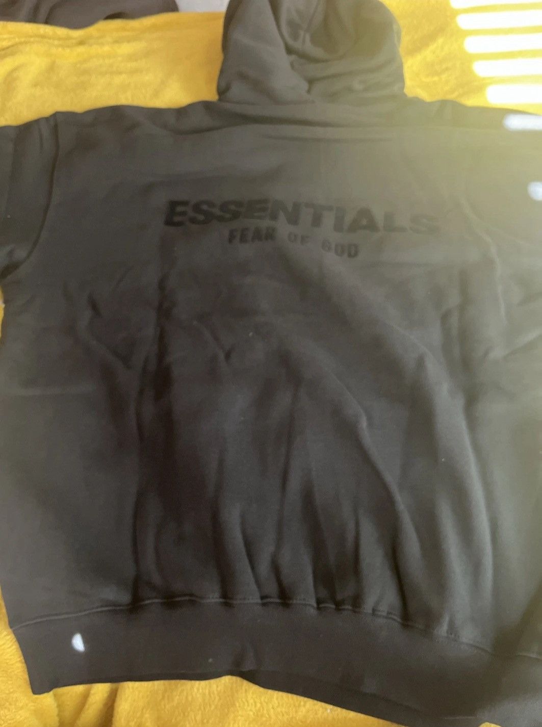 Essentials Black essential hoodie Size US M / EU 48-50 / 2 - 7 Thumbnail