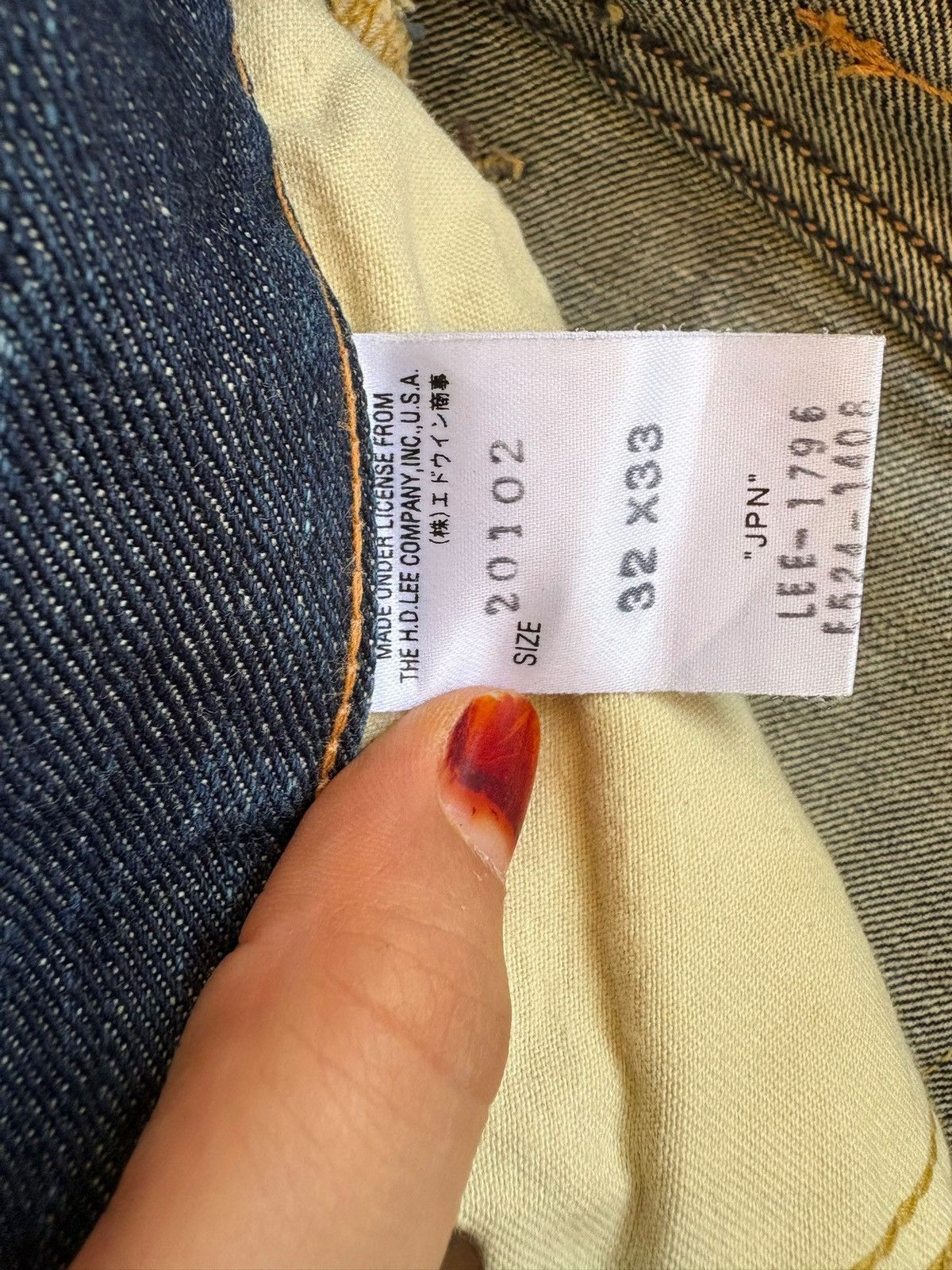 Japanese Brand × Lee Vintage Lee Rusty Mud Wash Distressed Bootcut Flare Jeans Size US 33 - 10 Thumbnail