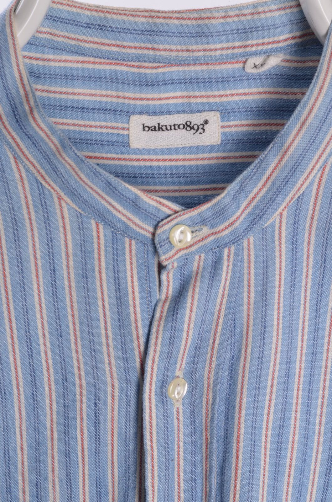 Other Bakuto893 stripe shirt long sleeve Italy Size US XXL / EU 58 / 5 - 3 Thumbnail