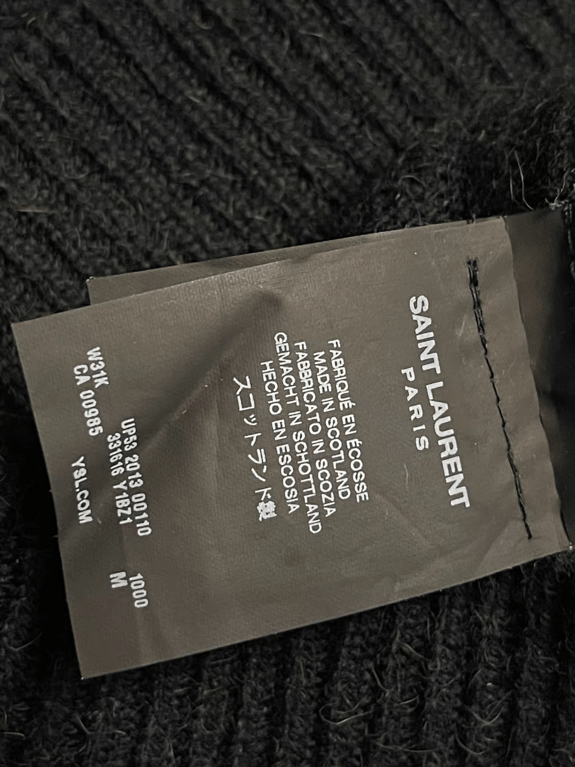 Saint Laurent Paris Saint Laurent Paris 13AW Runway OS Rivet Cardigan Size US M / EU 48-50 / 2 - 3 Thumbnail