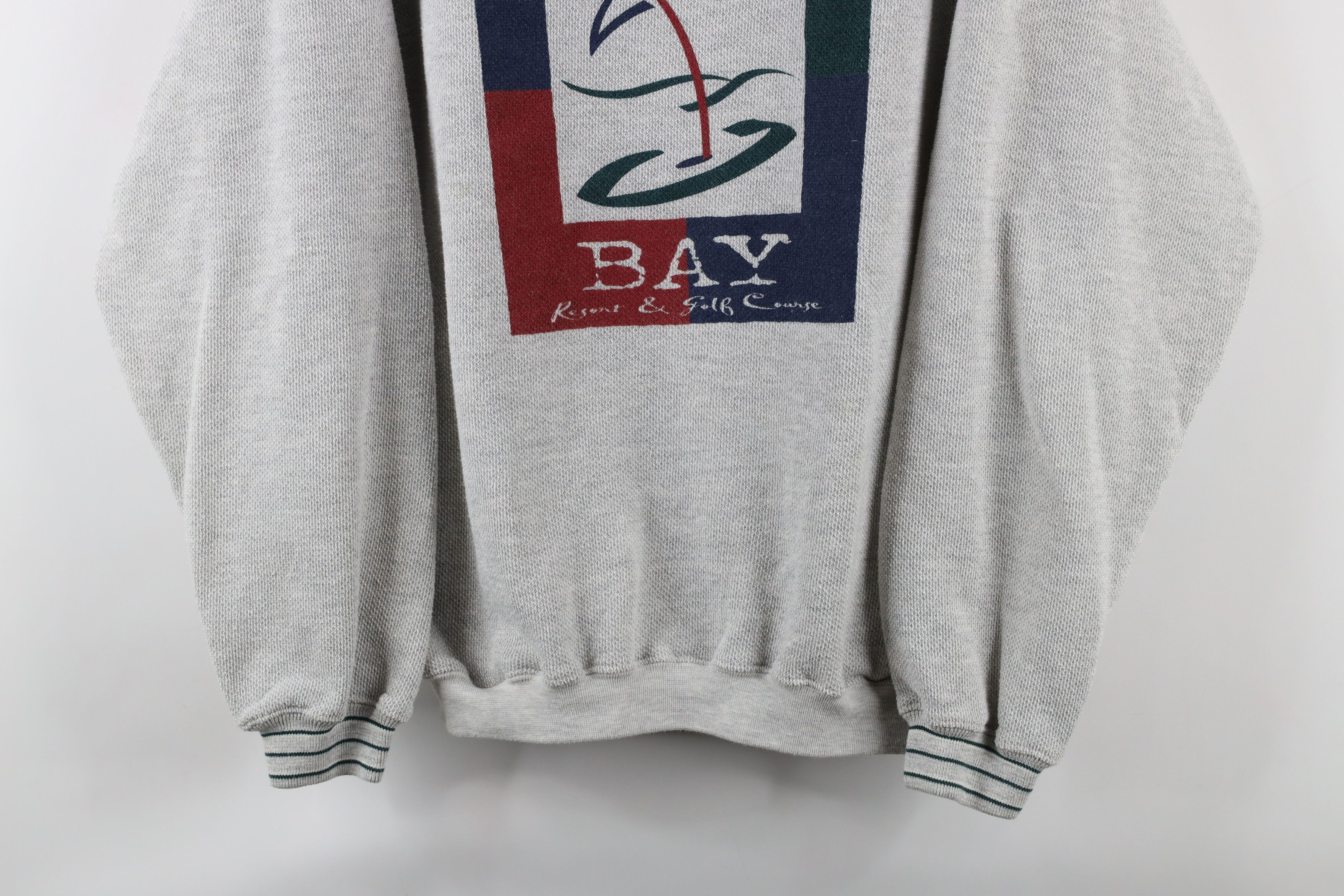Vintage Vintage 90s Out Maumee Bay Golf Course Mock Neck Sweatshirt Size US M / EU 48-50 / 2 - 3 Thumbnail