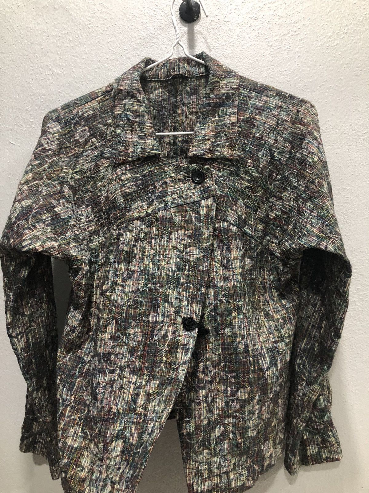Designer × Japanese Brand × Vintage Masatsugu Miyamoto Interlineaire Rare Designer Jacket Size S / US 4 / IT 40 - 1 Thumbnail