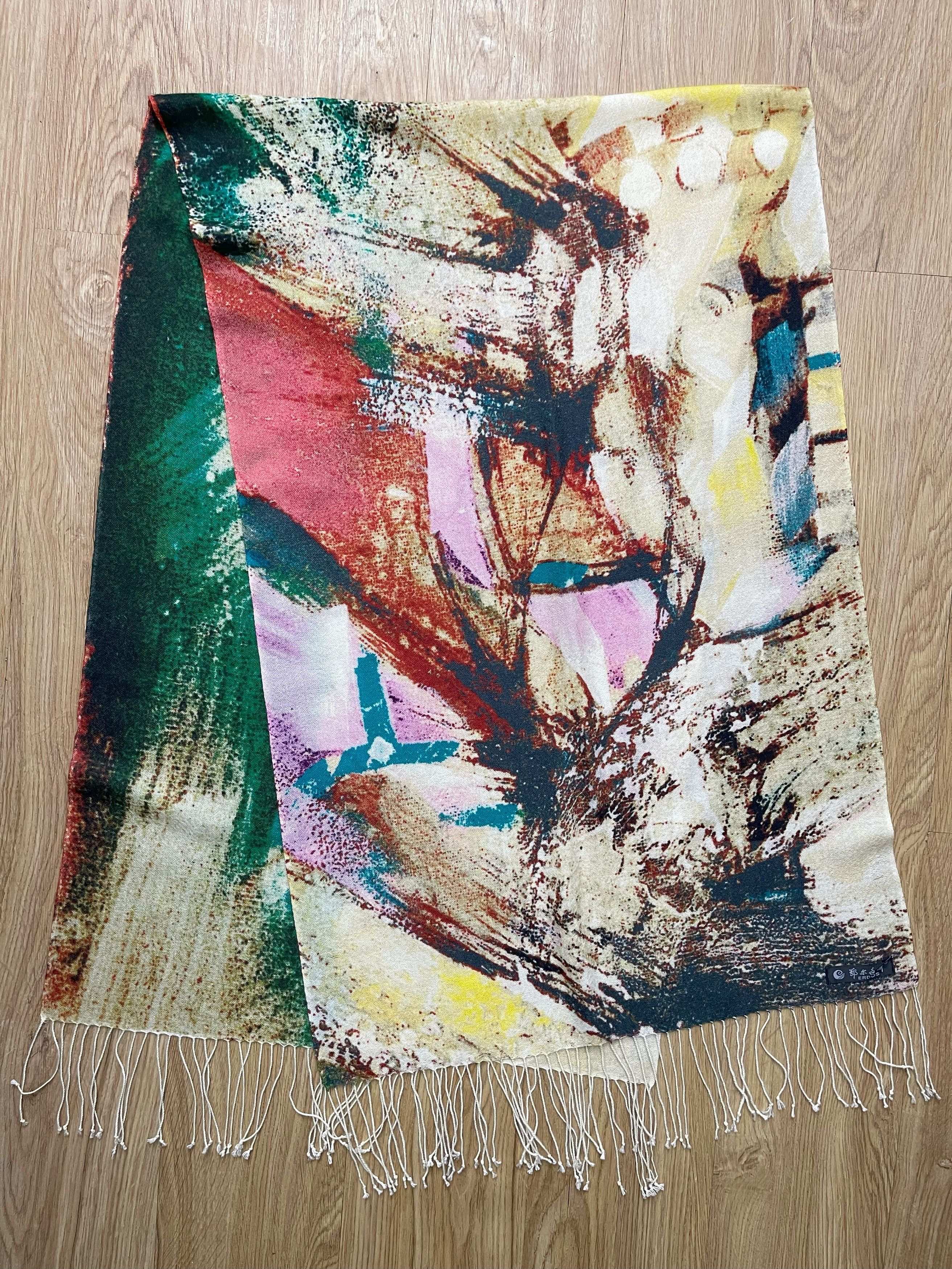 Vintage Edros Nice Design Scarf - 6117 Size ONE SIZE - 5 Thumbnail