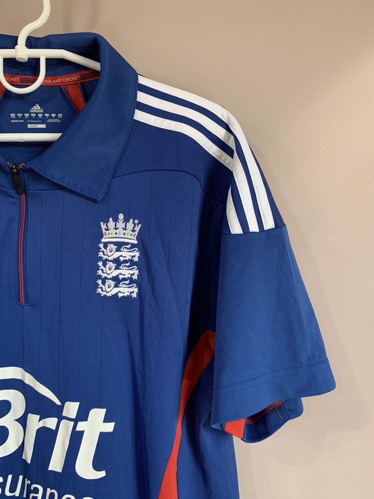 Adidas England 2012 Home Cricket Shirt Adidas Jersey Size M Size US M / EU 48-50 / 2 - 3 Thumbnail