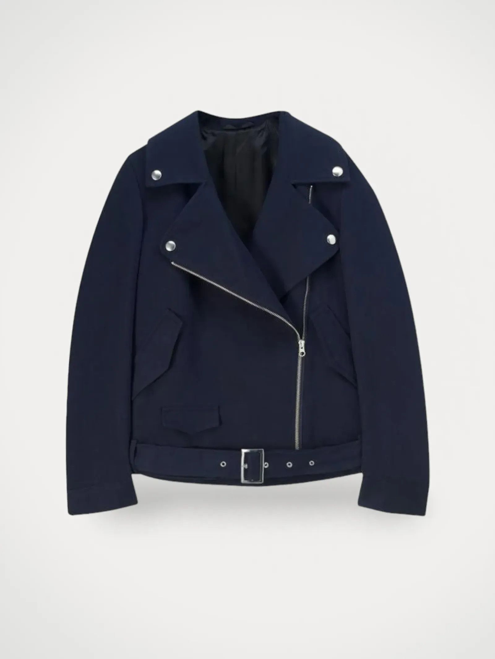 Filippa K Filippa K Toni Linen Biker Jacket Jacket Size XS / US 0-2 / IT 36-38 - 1 Thumbnail