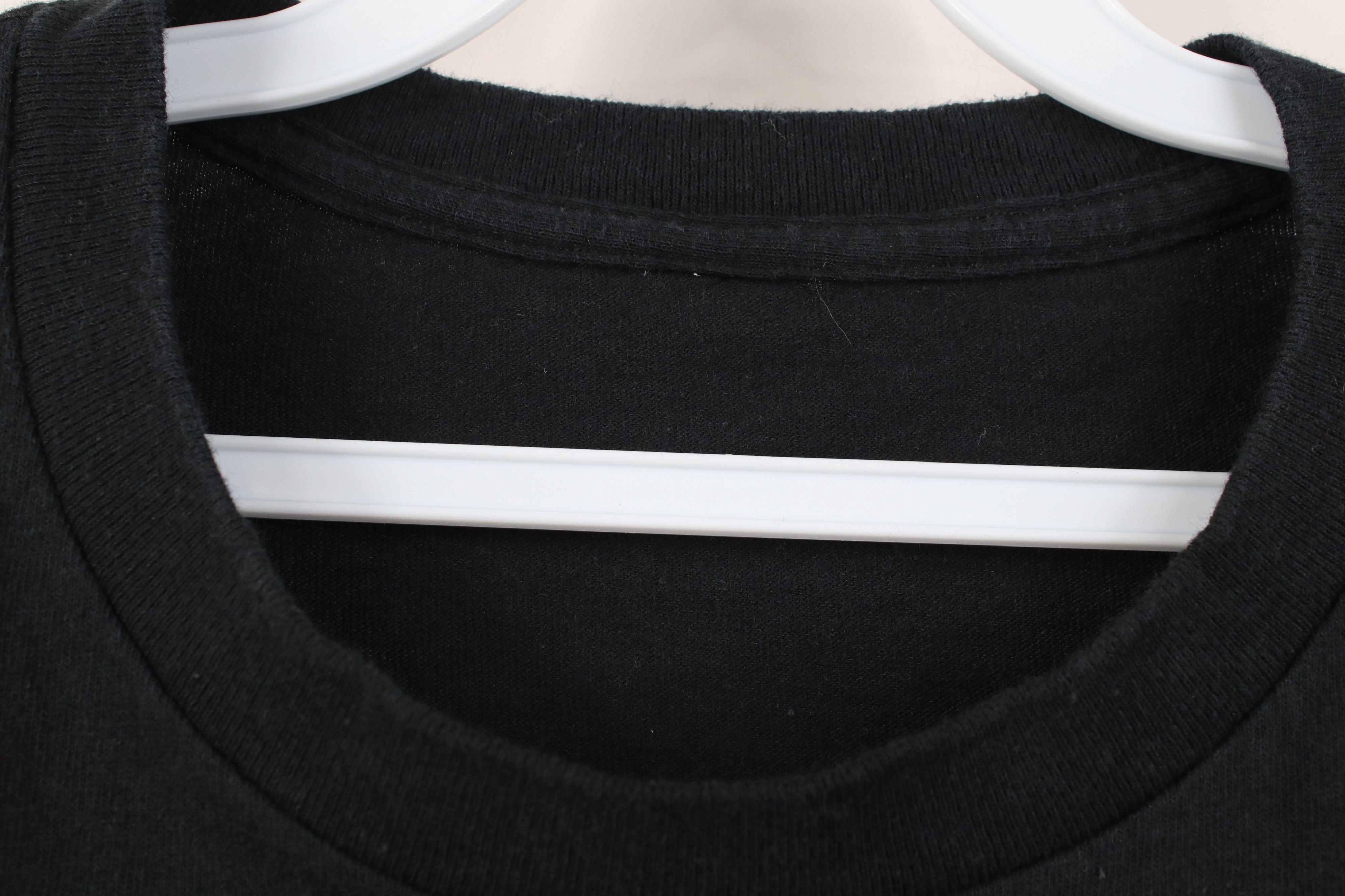 Vintage Vintage 90s Streetwear Cotton Short Sleeve T-Shirt Black Size US L / EU 52-54 / 3 - 6 Thumbnail