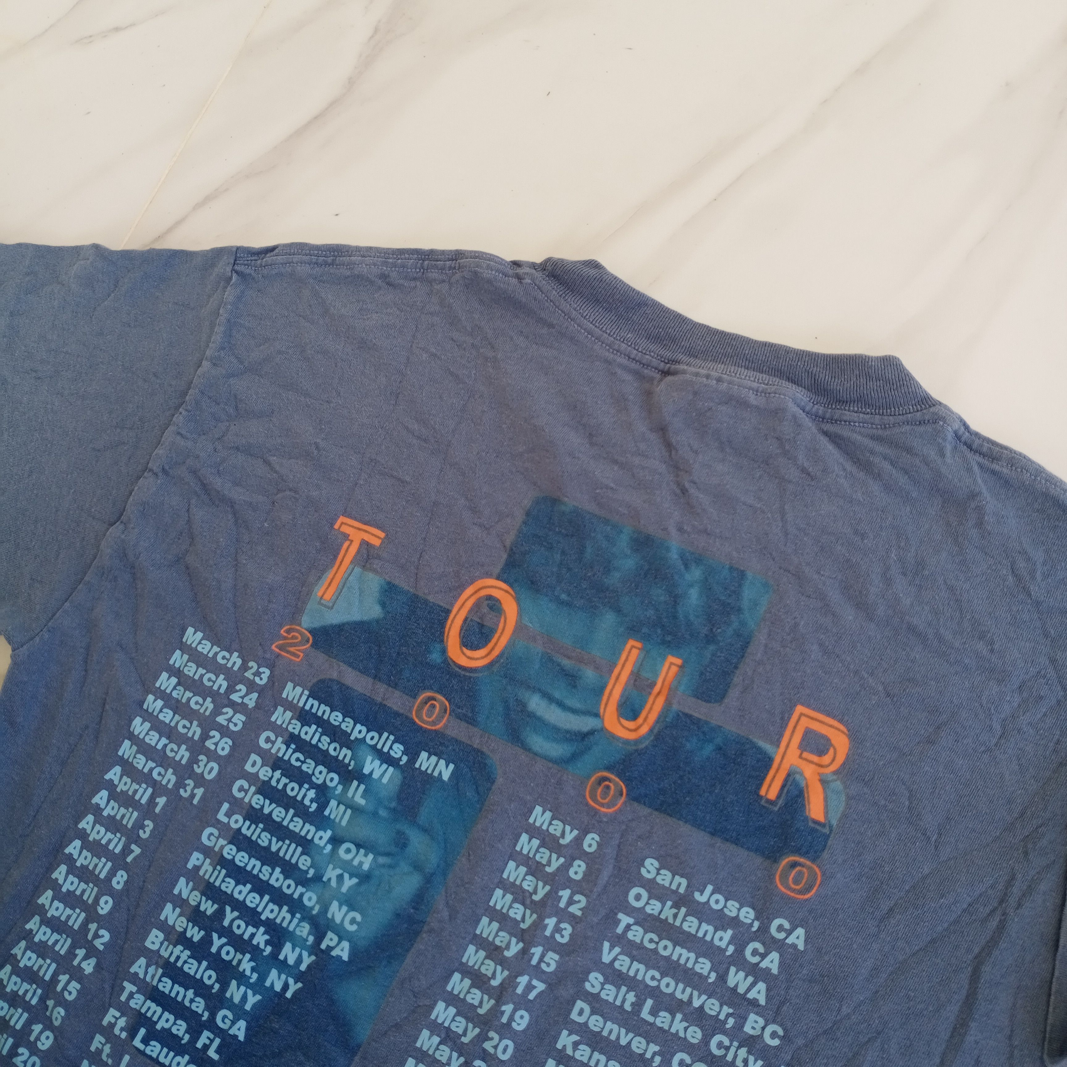 Band Tees Tina Turner Twenty Four Seven Tour Vintage 2000 Shirt Y2K M Size US M / EU 48-50 / 2 - 7 Thumbnail
