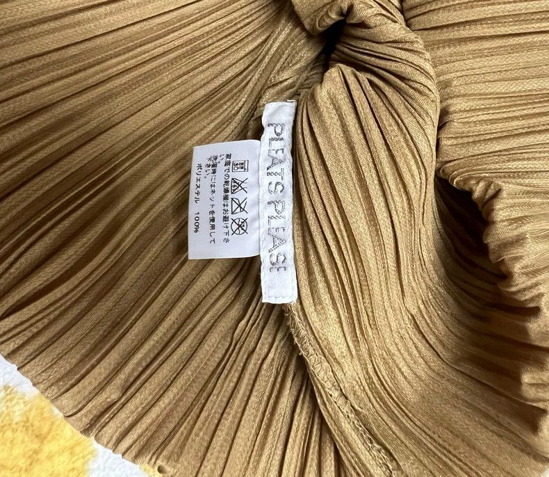 Issey Miyake Issey Miyake size:3 Brown pleated long-sleeved top Size M / US 6-8 / IT 42-44 - 6 Thumbnail