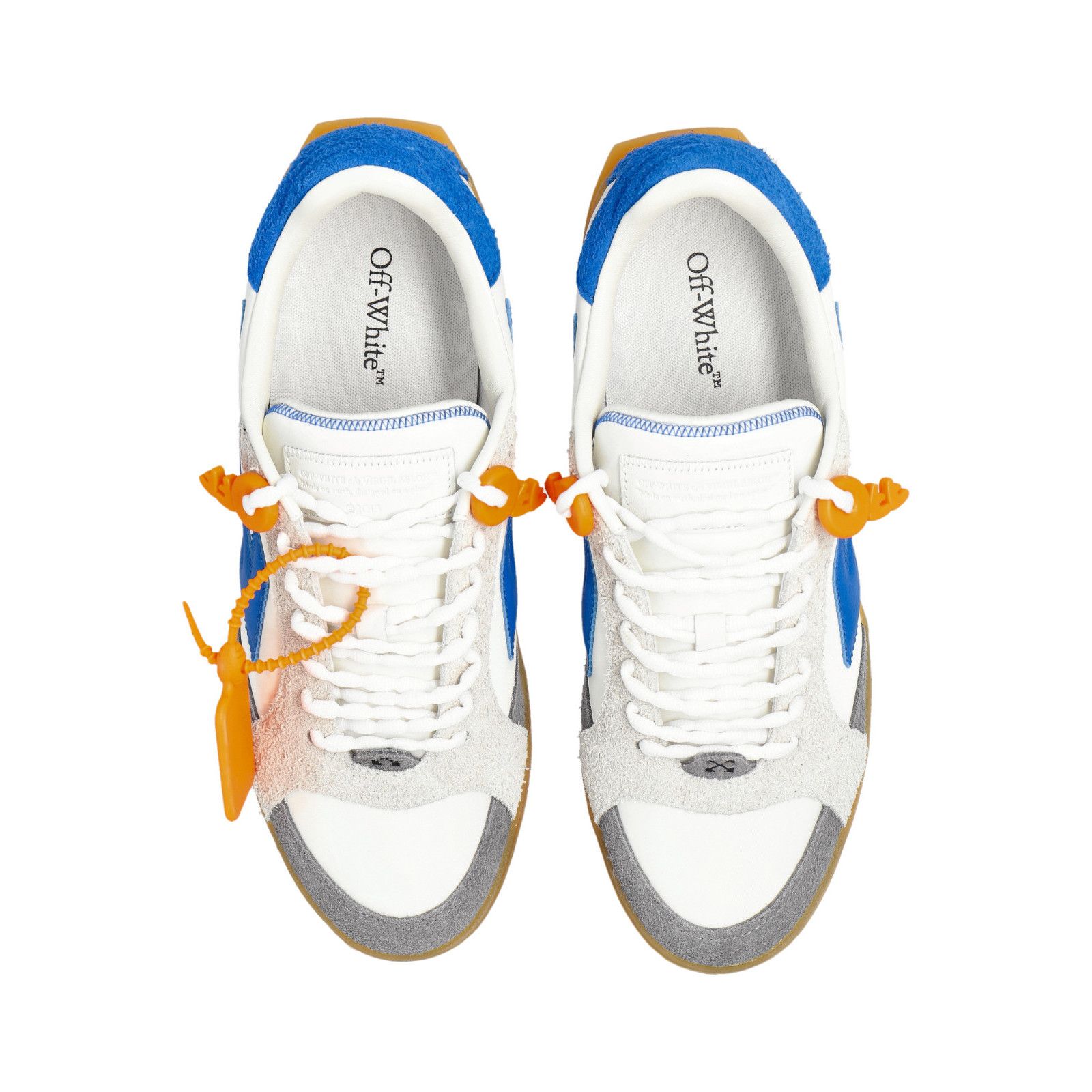 OFF-WHITE End Of Play White Sneakers New & Authentic (Men\'s