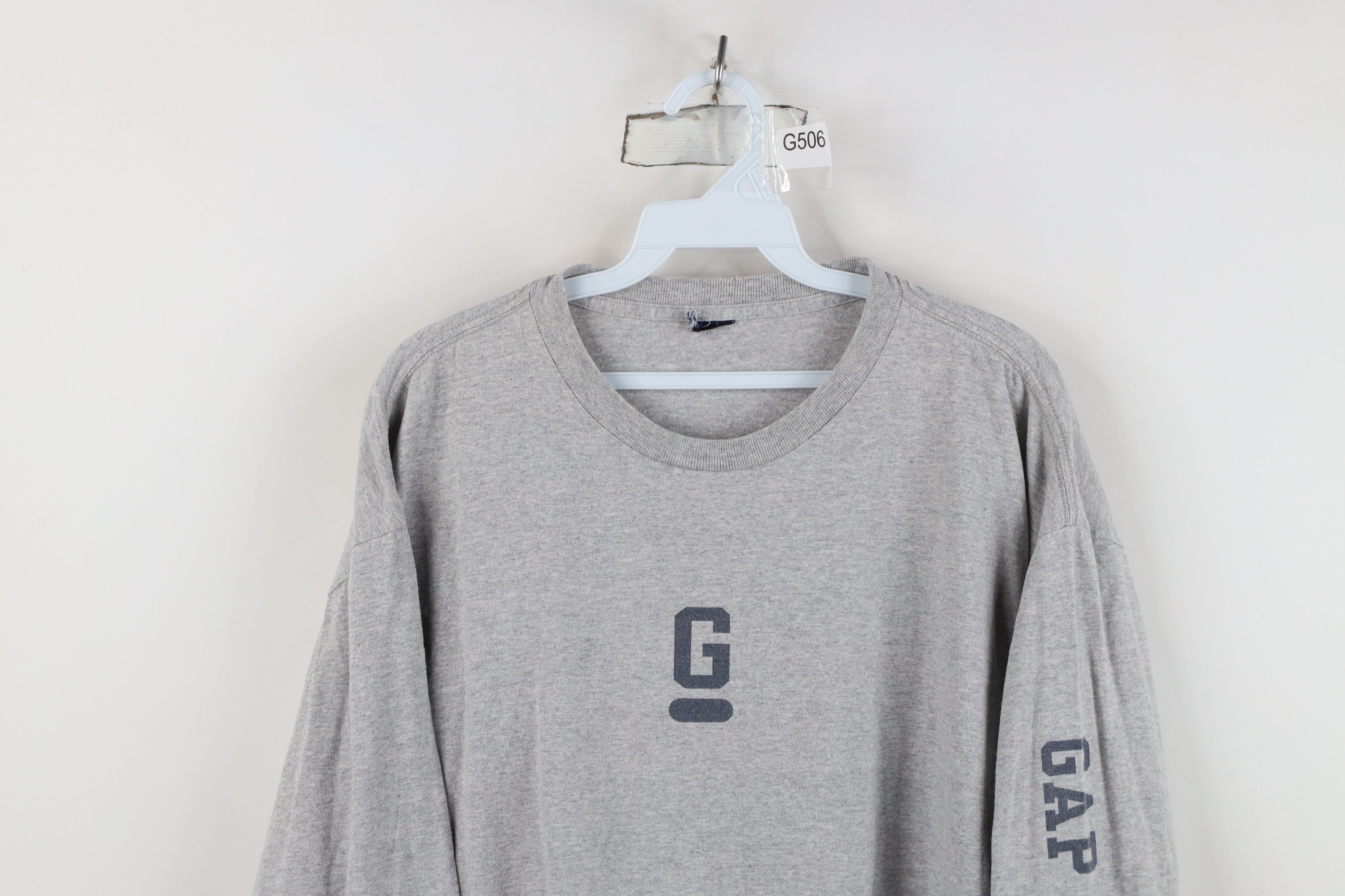 Gap Vintage 90s Y2K Gap Athletic Long Sleeve T-Shirt Size US XL / EU 56 / 4 - 2 Thumbnail