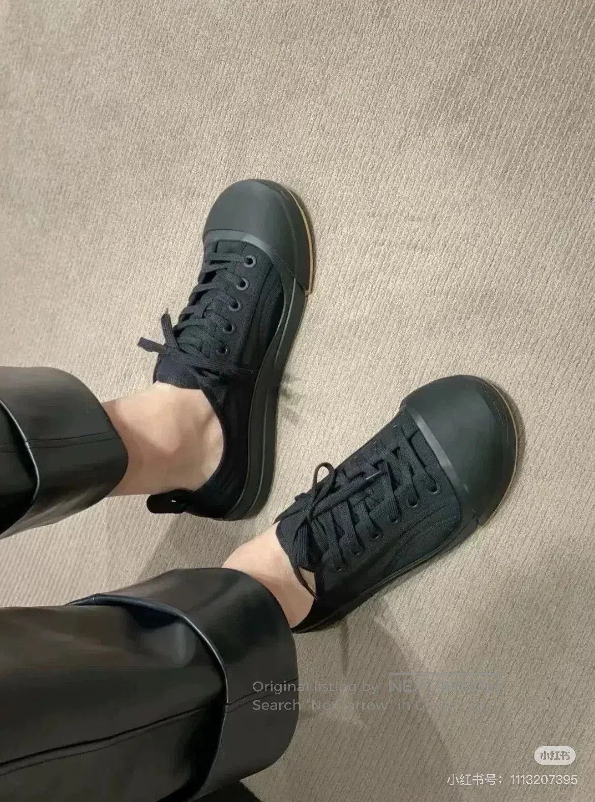 Bvlgari BV Vulcan Black Canvas Mickey Casual Shoes. Size US 7 / IT 37 - 7 Thumbnail