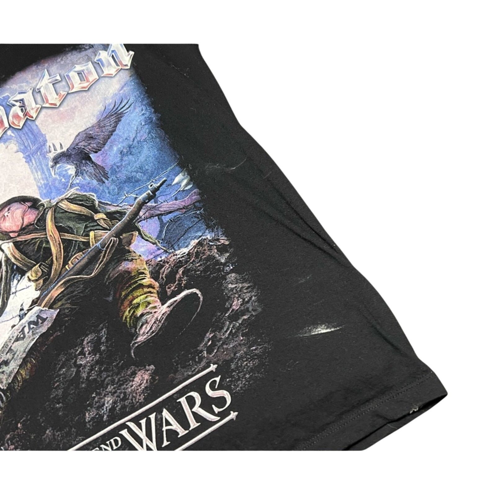 Band Tees Official Sabaton "The War To End All Wars" T-Shirt Black Size US M / EU 48-50 / 2 - 6 Thumbnail