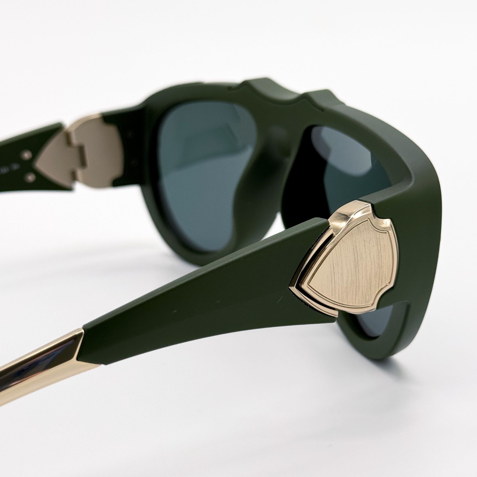 Burberry NEW BURBERRY SUNGLASSES GREEN BE4433U 4138/71 BE4433U 413871 Size ONE SIZE - 8 Thumbnail