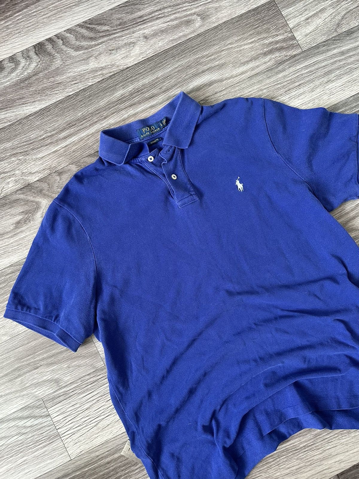 Ralph Lauren Polo Ralph Lauren Blue polo t-shirt streetwear oldmoney M Size US M / EU 48-50 / 2 - 2 Thumbnail