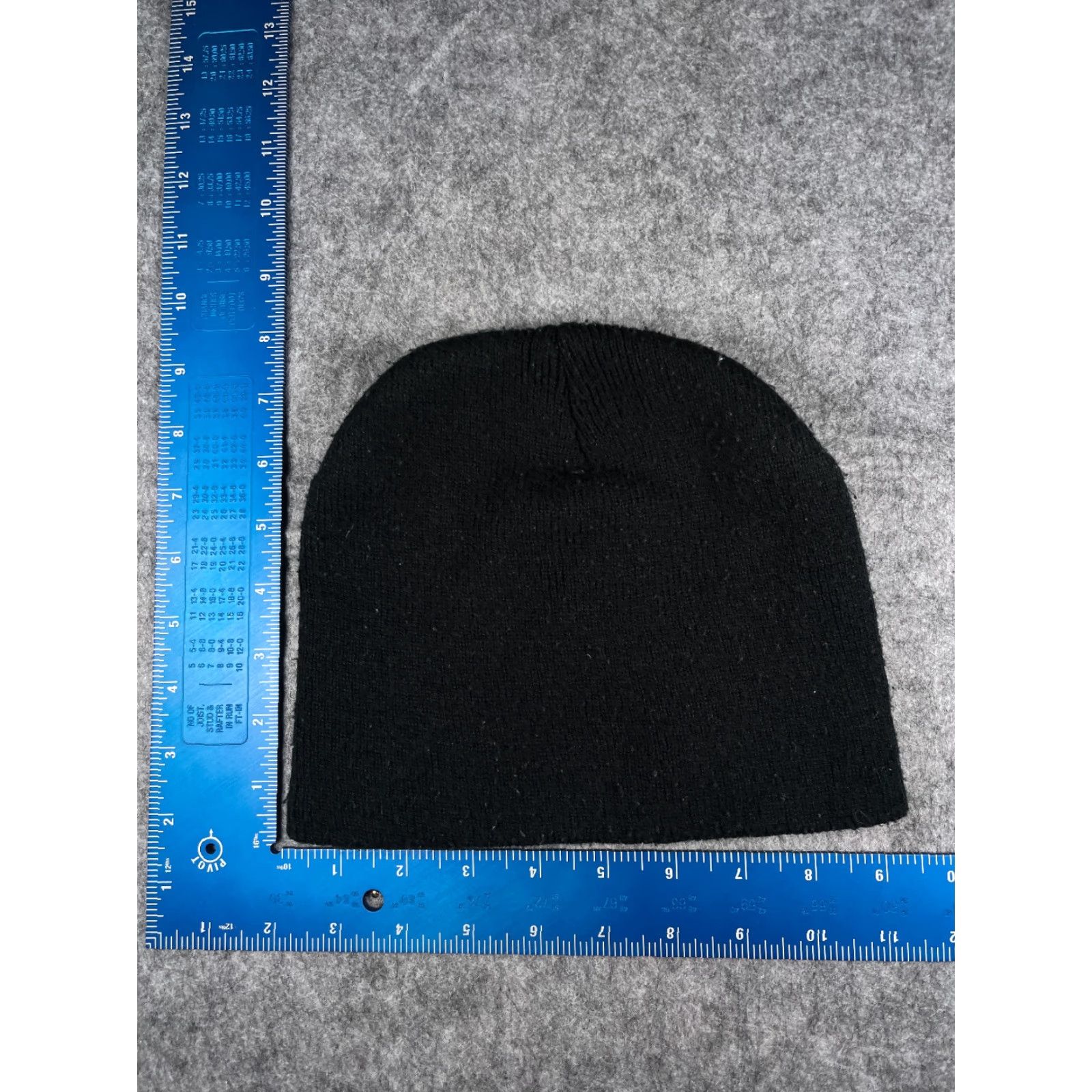 Vintage Promo Headwear Eagle Bird Logo Beanie Adult One Size Black Knit 100% Acrylic Outdoor Hat/Beanie Mens Womens Unisex Balls? Size ONE SIZE - 5 Thumbnail