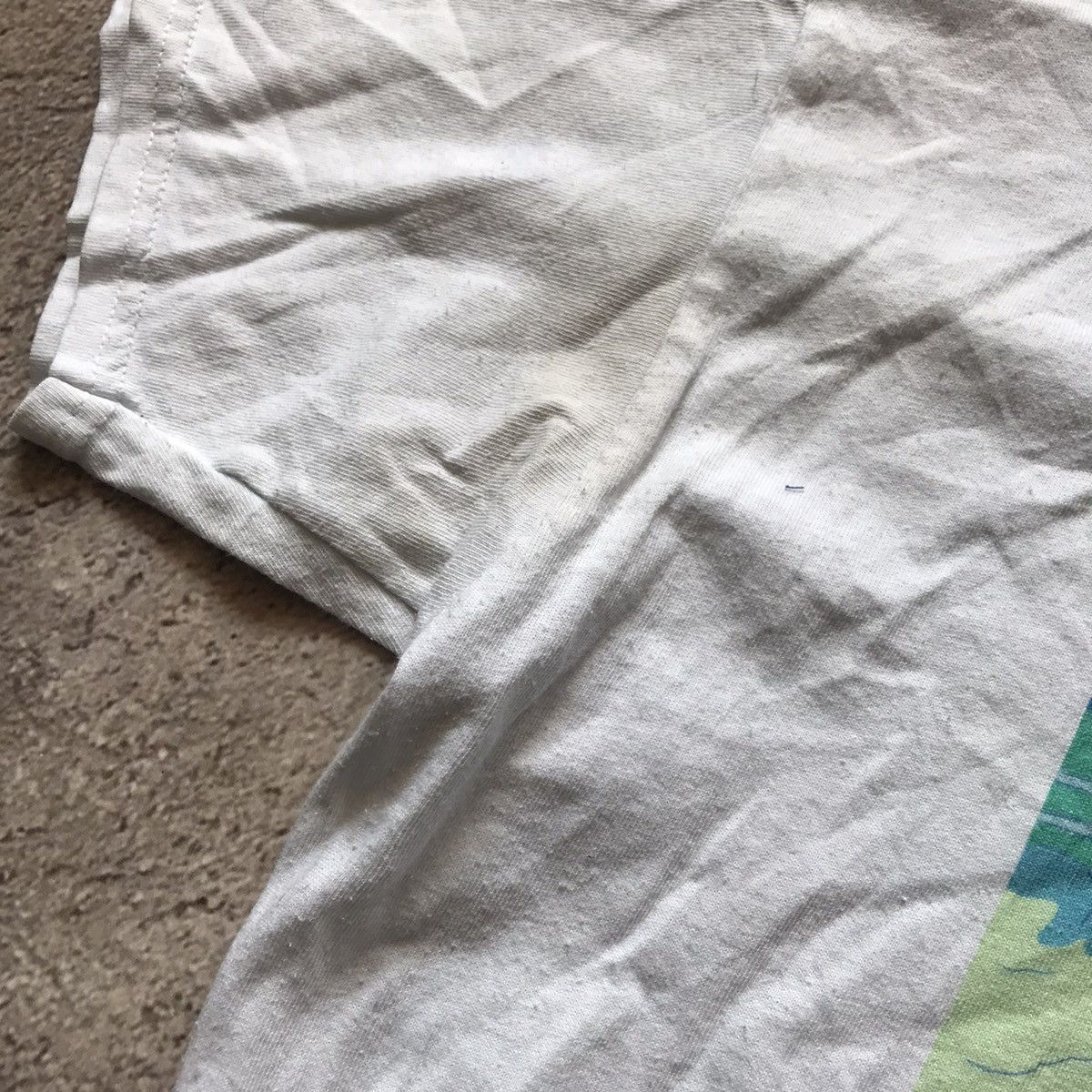 Vintage Vintage Y2K Sun Faded Anime Graphic Tee Streetwear Art Print Size US L / EU 52-54 / 3 - 4 Thumbnail