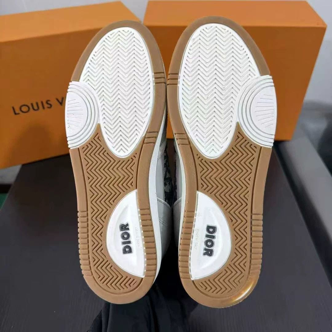 Dior Dior B27 Sneakers White Grey Size 43 Size US 10 / EU 43 - 7 Thumbnail