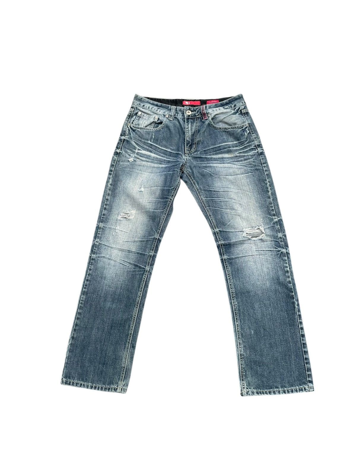 Ecko Unltd. Ecko Unltd Distresed Denim Size US 33 - 1 Thumbnail