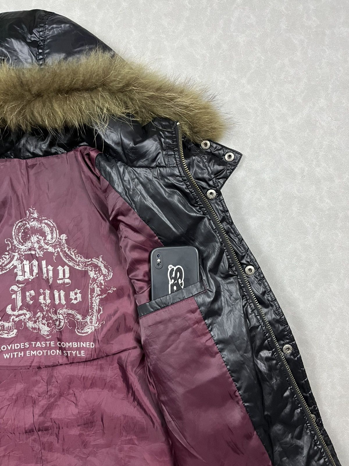 Japanese Brand Lgb iswn style puffer fur jacket Size US L / EU 52-54 / 3 - 5 Thumbnail