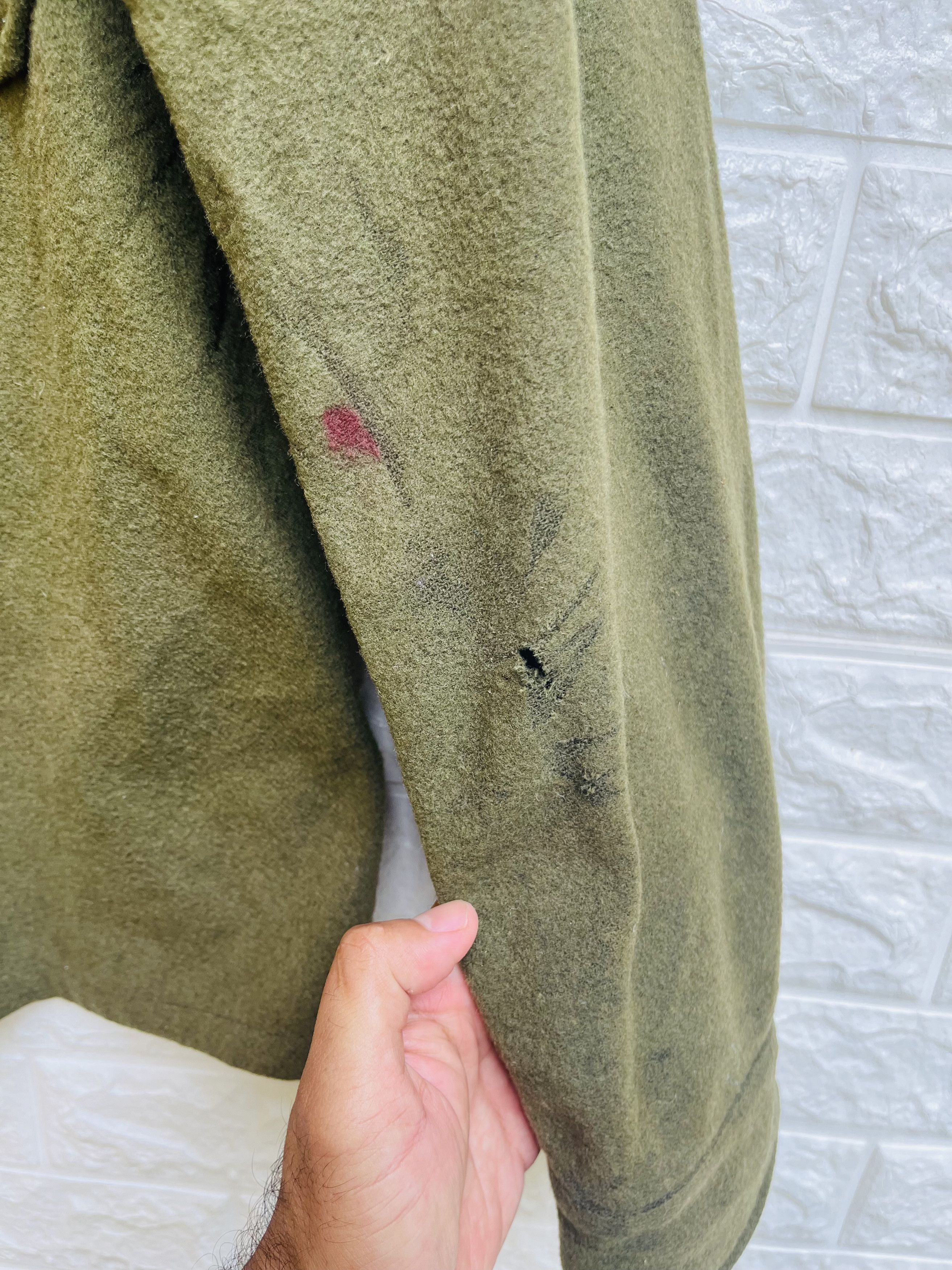 Vintage Vintage 40s Military Army Wool Jacket Designer Fashion Style Size US M / EU 48-50 / 2 - 10 Thumbnail