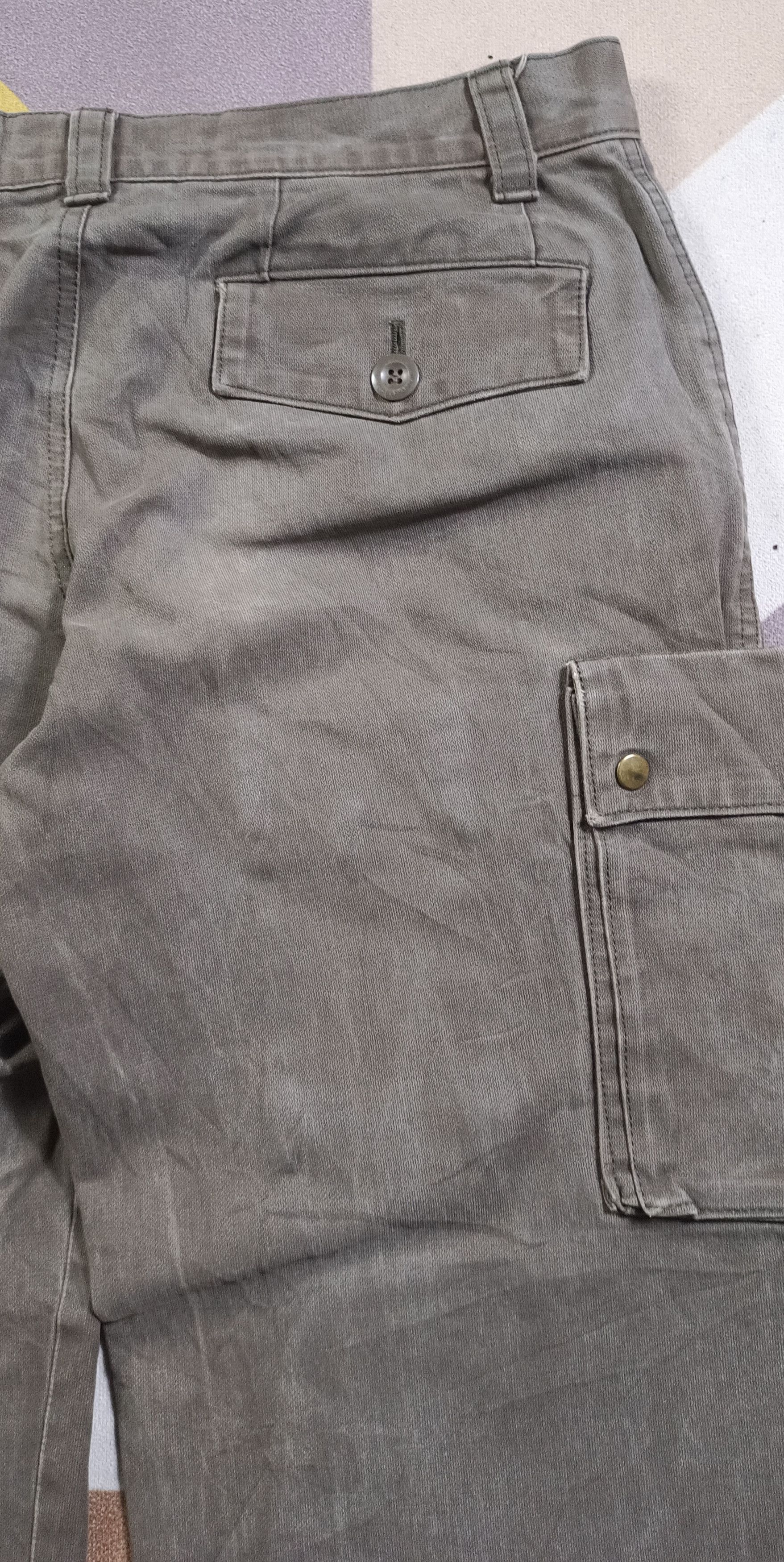 14th Addiction × Henry Cotton's × KMRii Vintage🔥Henry Cottons "Luva Tram"Tactical Multi Pocket Size US 31 - 7 Thumbnail