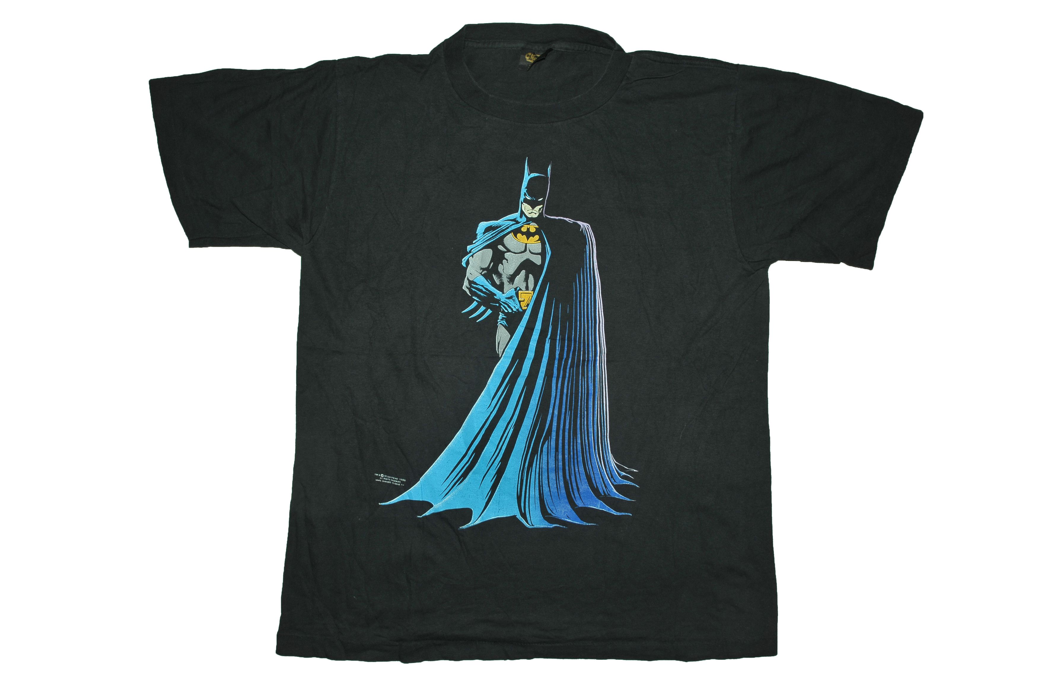 Changes Vintage 1988 Batman DC Comic T-shirt Size US L / EU 52-54 / 3 - 1 Thumbnail