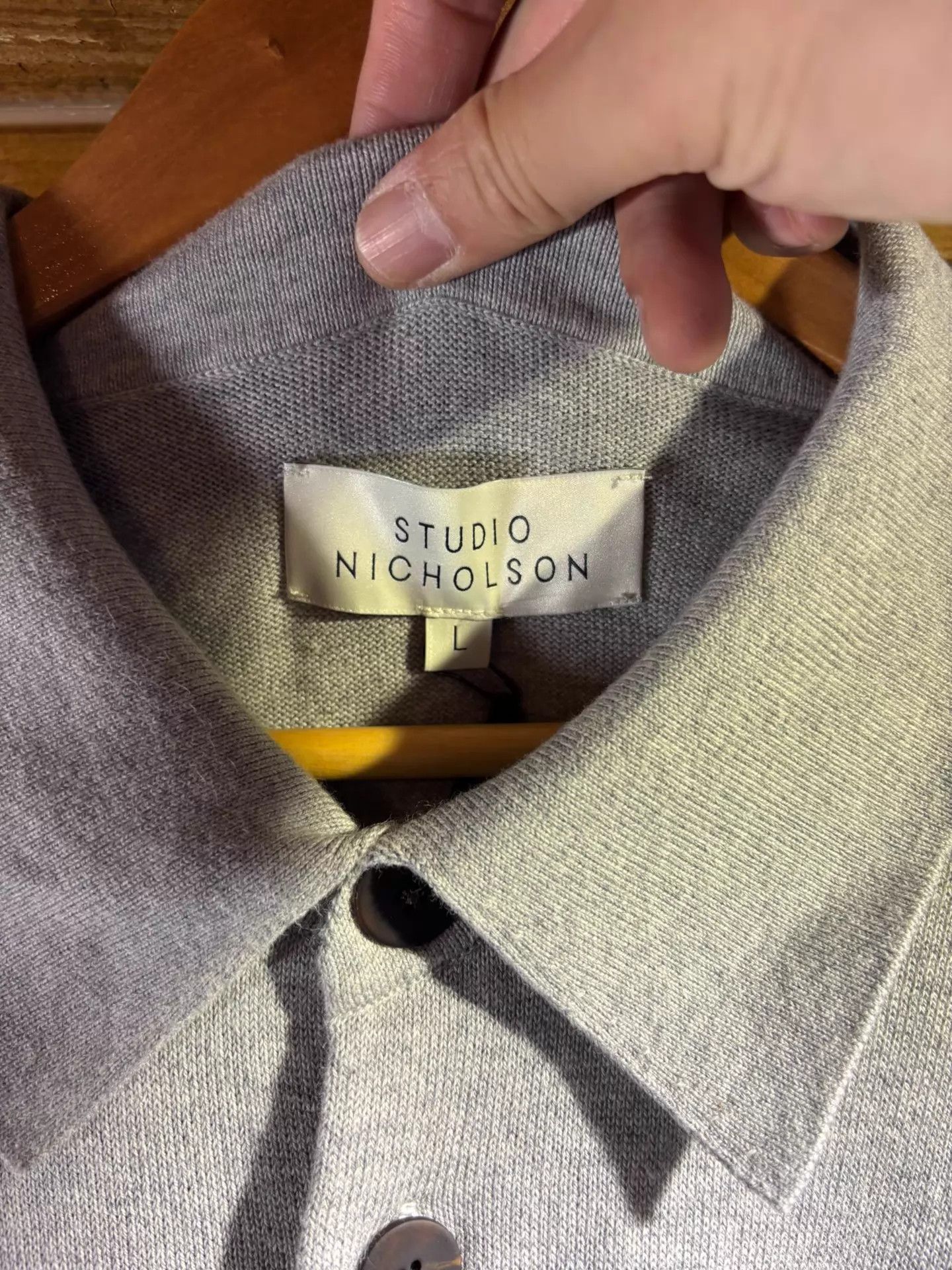 Studio Nicholson studio nicholson Oversized Collared Cardigan L Size US L / EU 52-54 / 3 - 3 Thumbnail