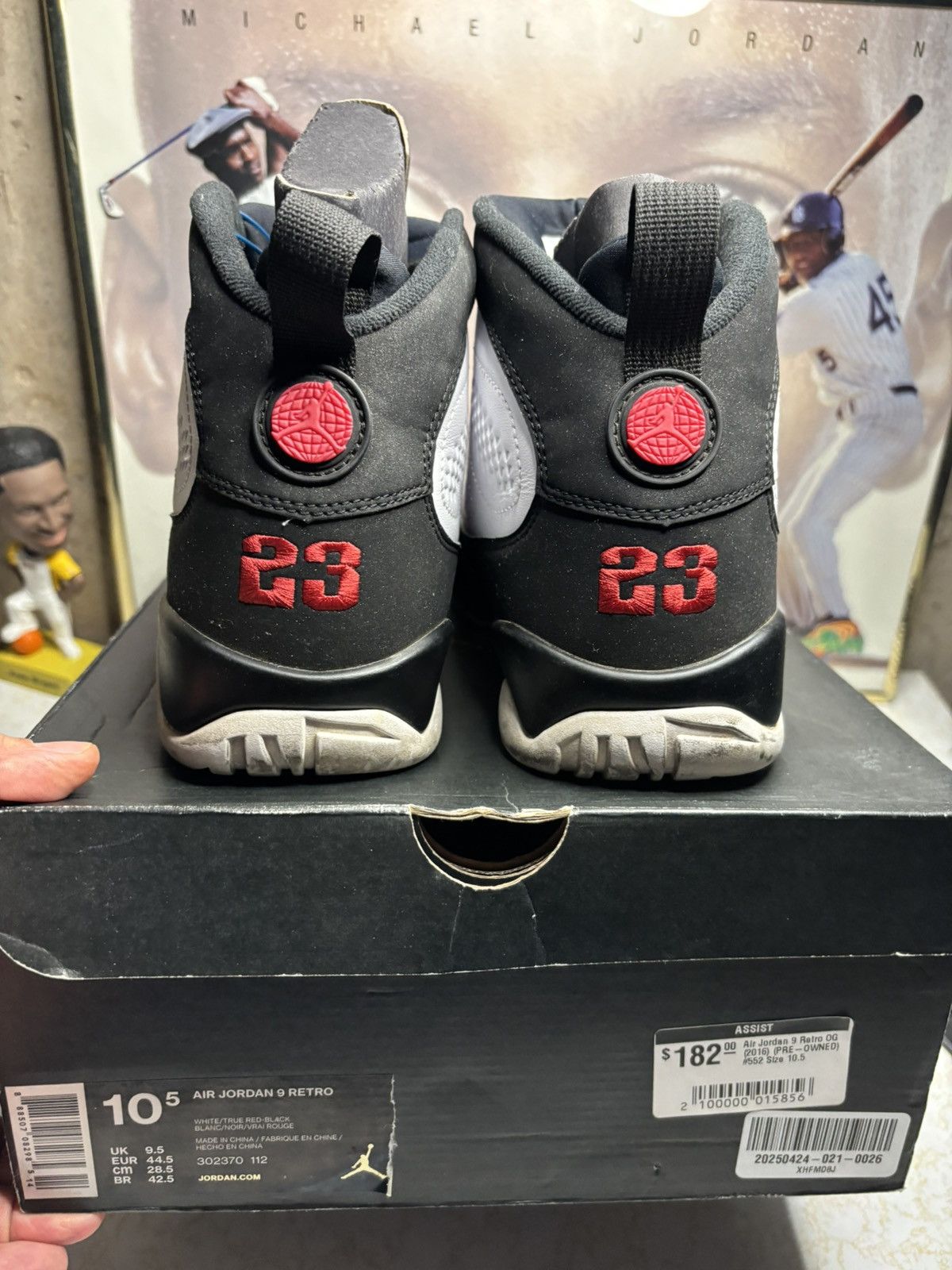Jordan Brand Jordan Retro 9 ‘space jam’ Size US 10.5 / EU 43-44 - 7 Thumbnail