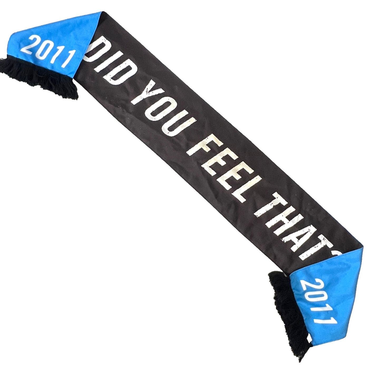 Other SJ Earthquakes 2011 Reversible Scarf Wall Banner Did You Fee Size ONE SIZE - 3 Thumbnail