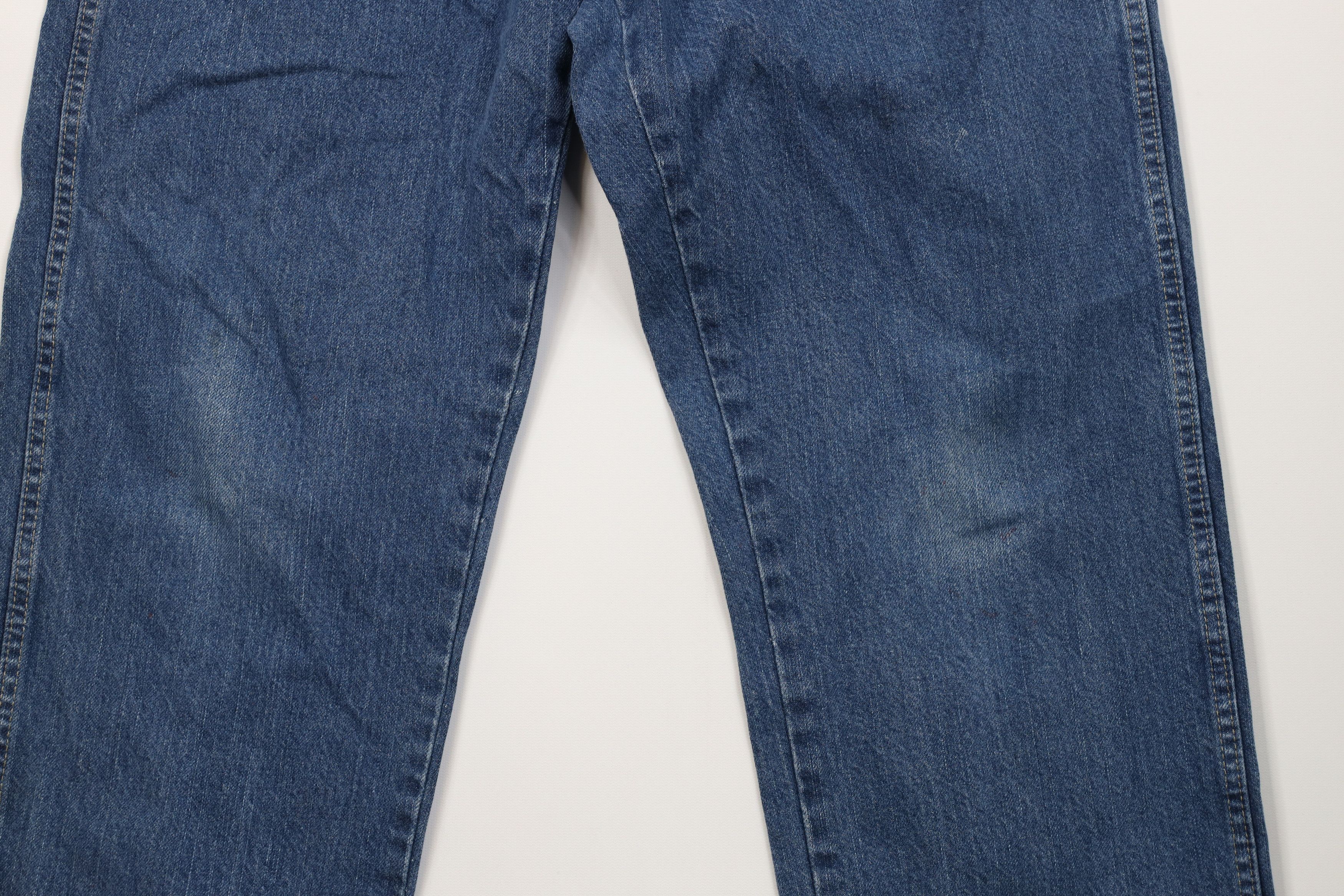 Dickies Vintage Y2K Dickies Wide Leg Dungaree Denim Jeans Blue Size US 34 / EU 50 - 4 Thumbnail