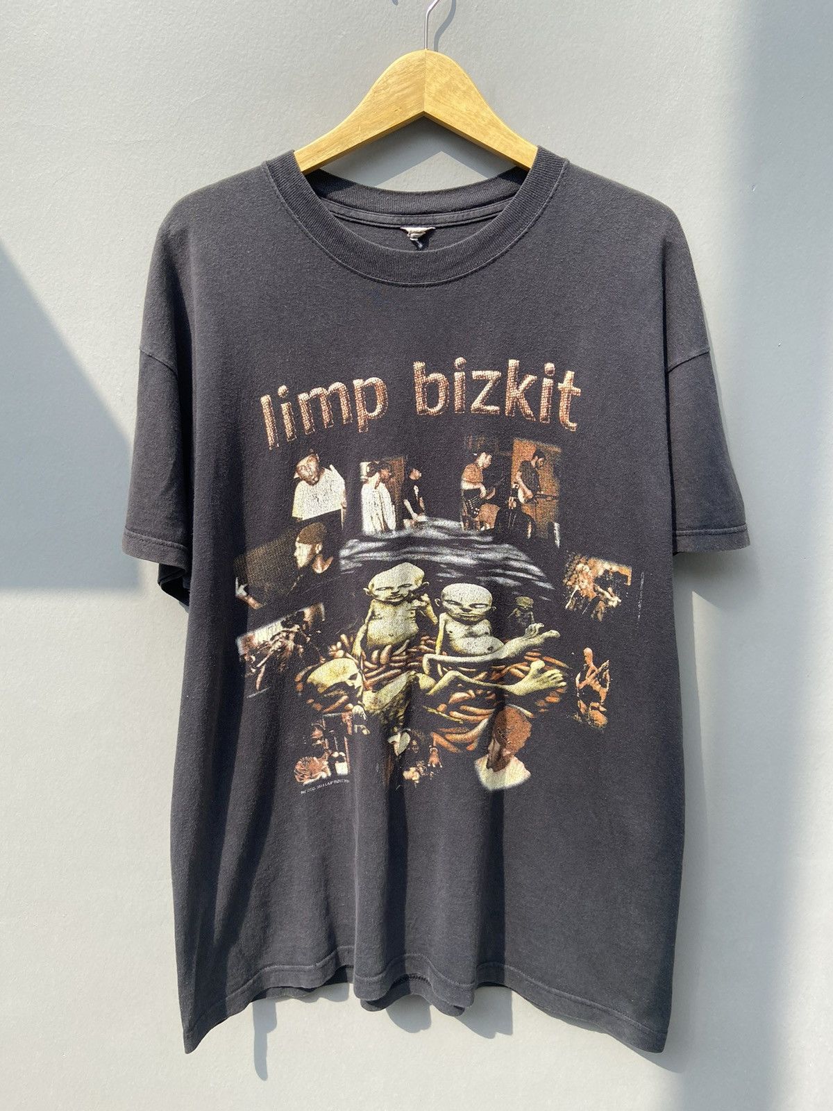 image of Band Tees x Rap Tees Limp Bizkit Vintage Bandtees in Black, Men's (Size XL)