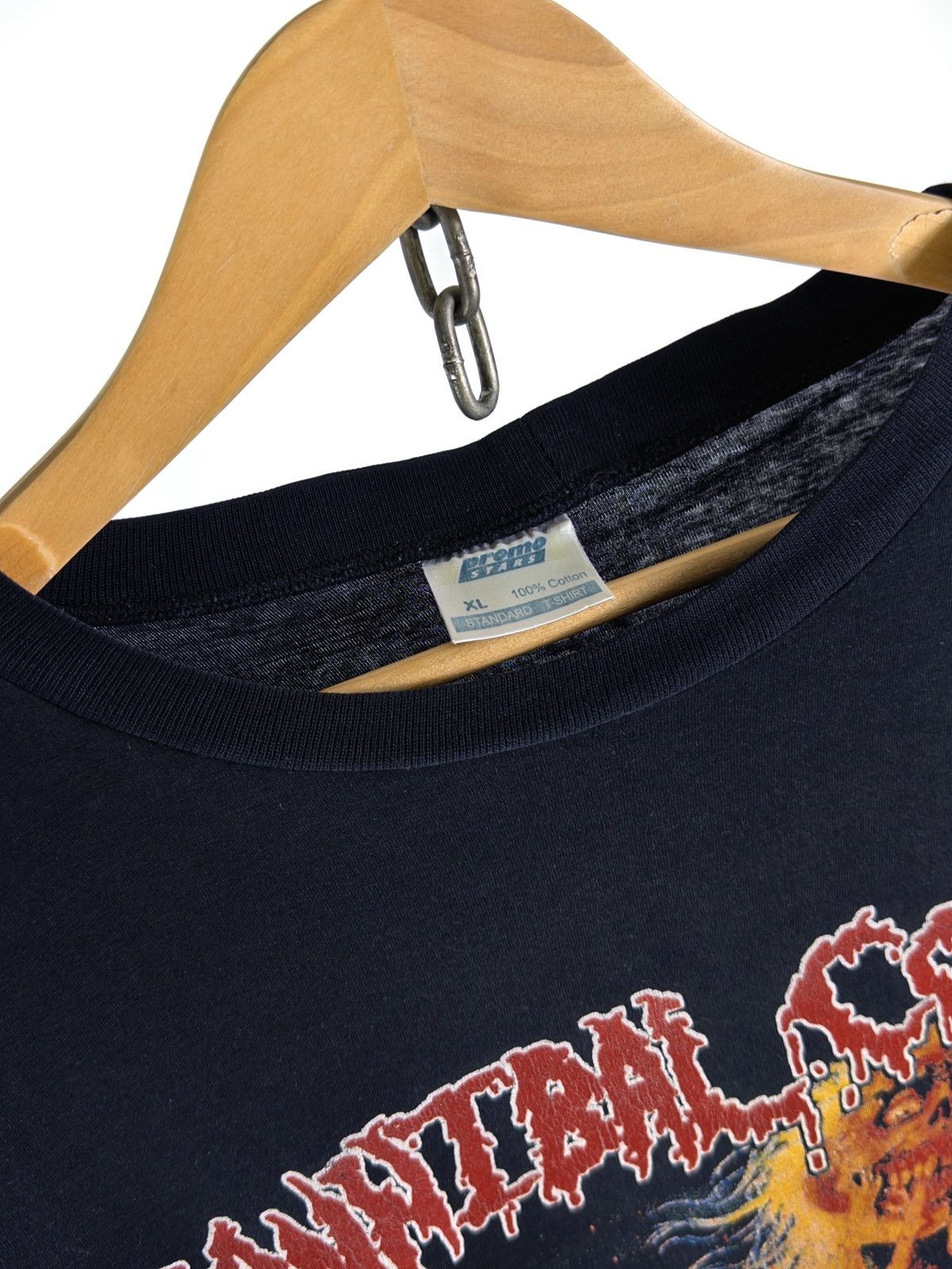 Band Tees Vintage 90s Cannibal Corpse Eaten Back To Life T-Shirt Tee Size US XL / EU 56 / 4 - 8 Thumbnail