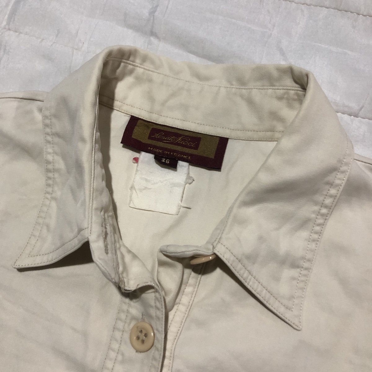Japanese Brand Vintage Renato Nucci Made In France Maxi Dress Shirts Size XS / US 0-2 / IT 36-38 - 8 Thumbnail