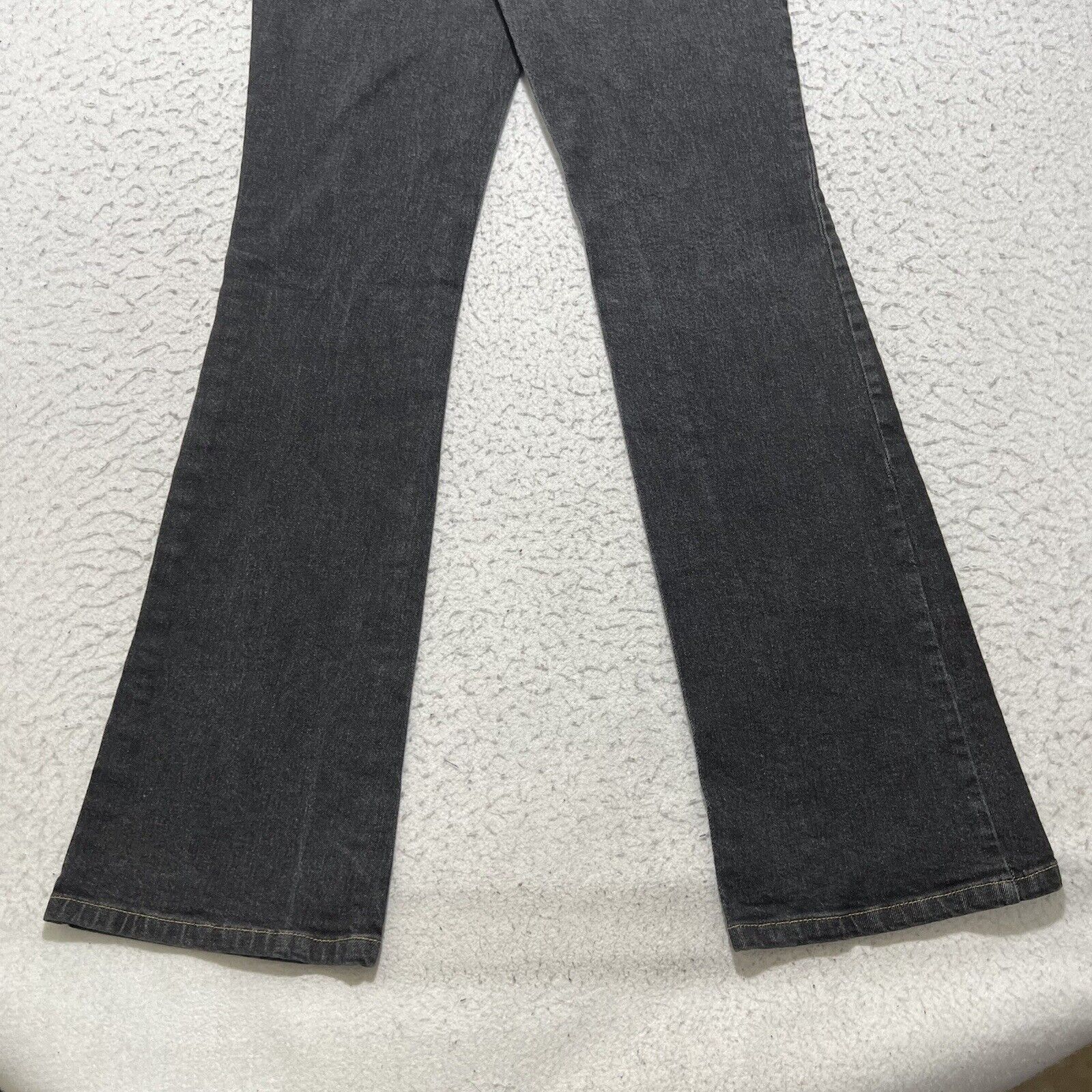 Tommy Hilfiger Vintage Tommy Hilfiger Jeans Flared Leg Gray Y2K Denim 2004 Size 28" / US 6 / IT 42 - 6 Thumbnail