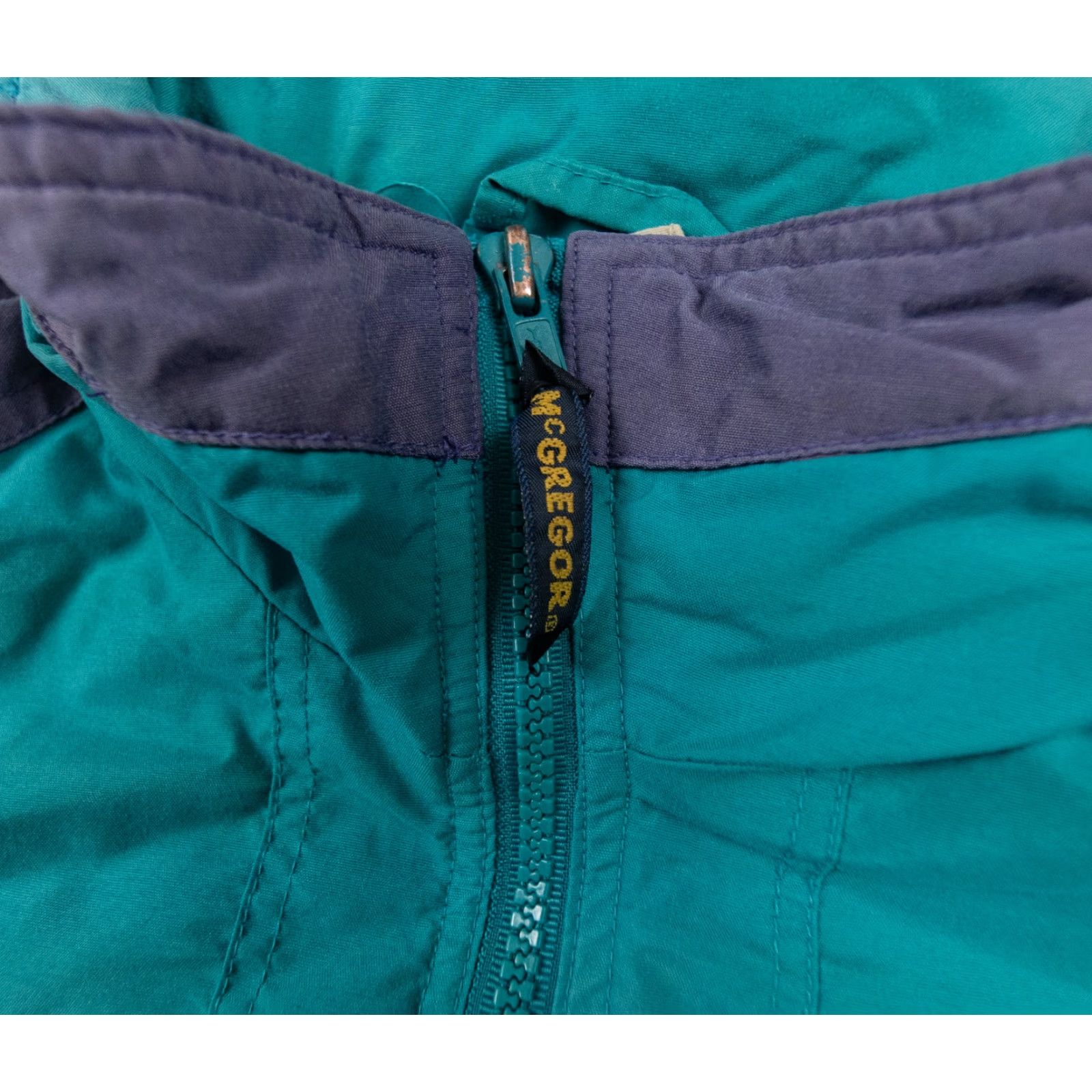 McGregor VINTAGE McGregor Jacket Adult Medium Green Full Zip Anti Breeze II Outerwear VTG - Windbreaker - Men's Jacket - Size M - Green - 90s/90s Style Size US M / EU 48-50 / 2 - 3 Thumbnail