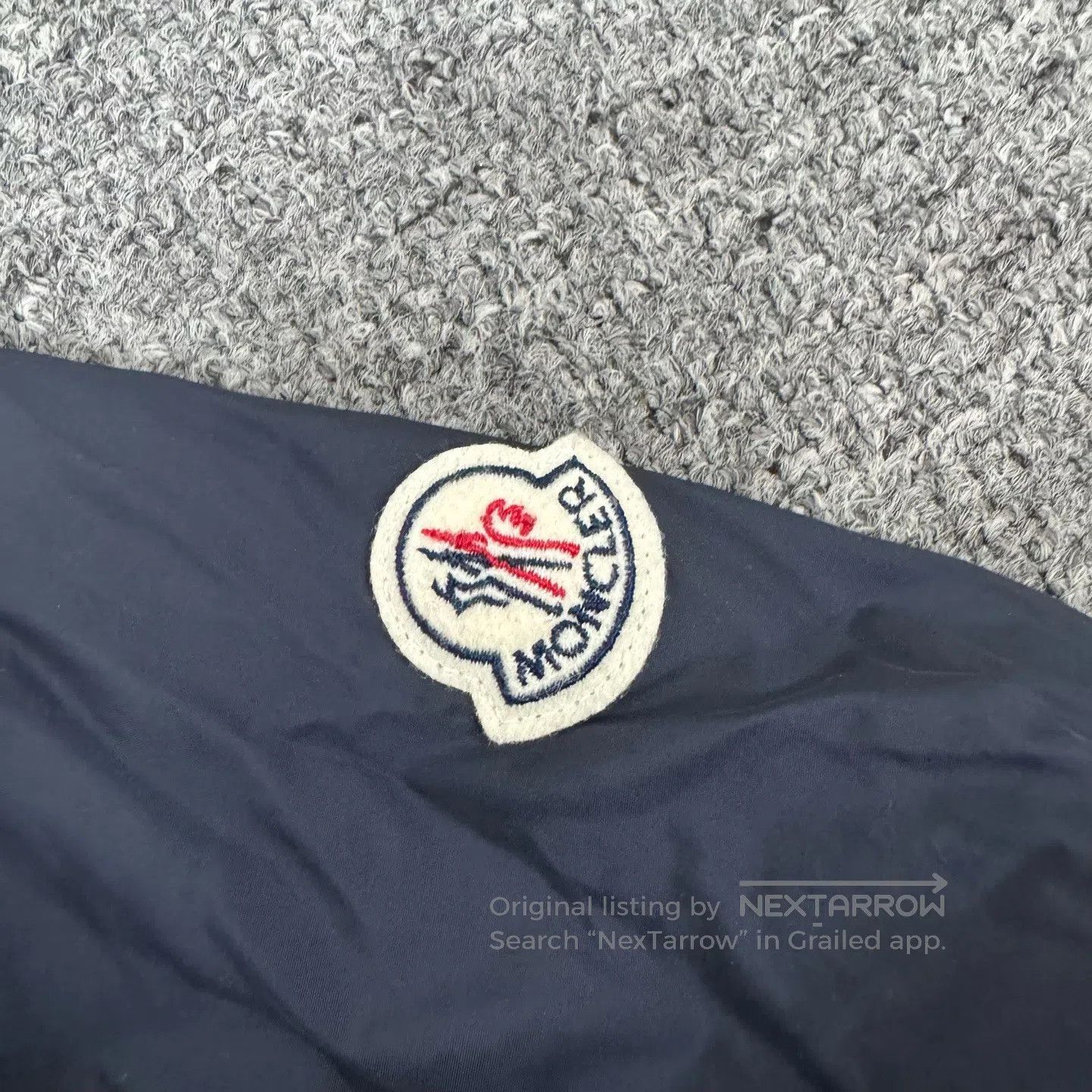 Moncler Moncler size 190 Armhole logo on the thin cotton jacket| Size US XXL / EU 58 / 5 - 4 Thumbnail