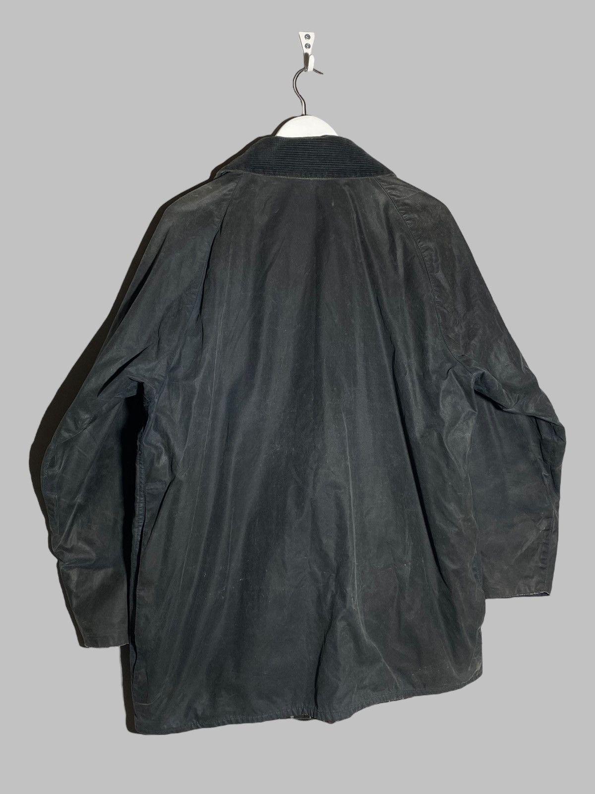 Barbour 🔥 BARBOUR BLACK WAX COAT VINTAGE CORE BRITISH OUTERWEAR Size US XL / EU 56 / 4 - 21 Thumbnail