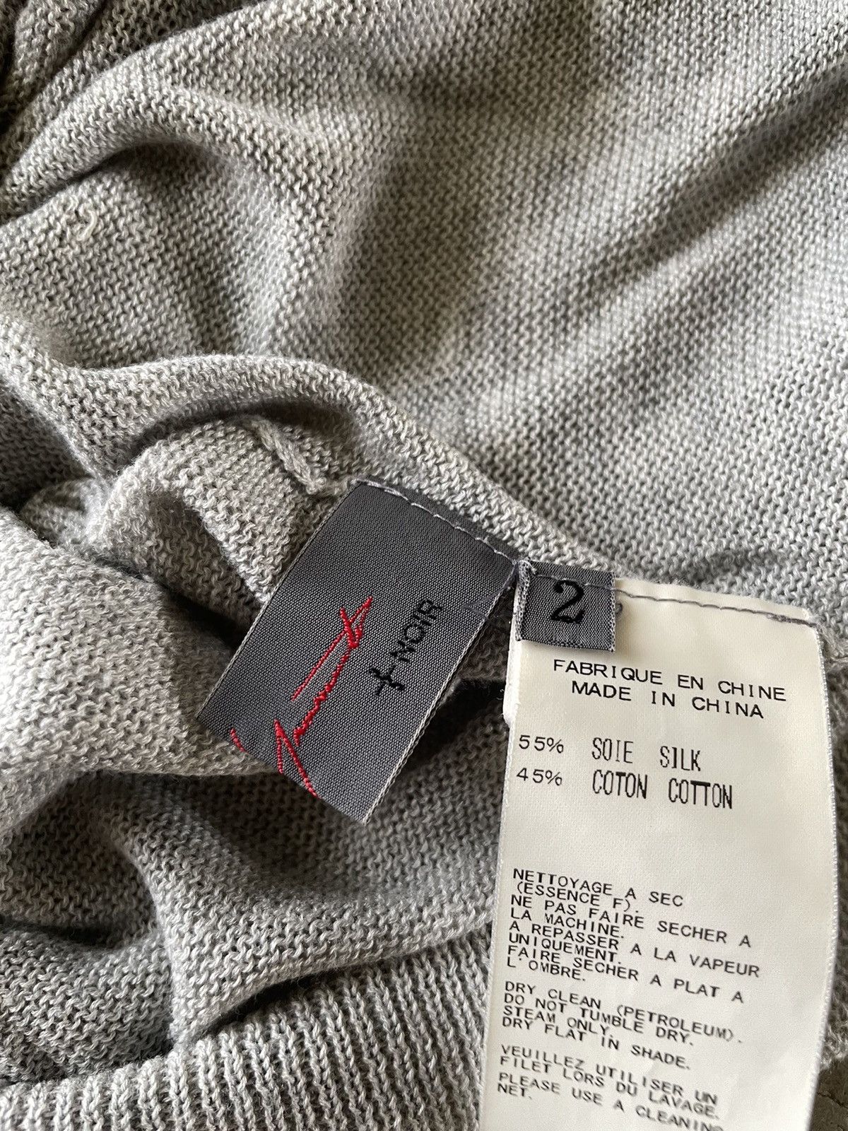 Designer Yohji Yamamoto +Noir Tank Top Size M / US 6-8 / IT 42-44 - 11 Thumbnail