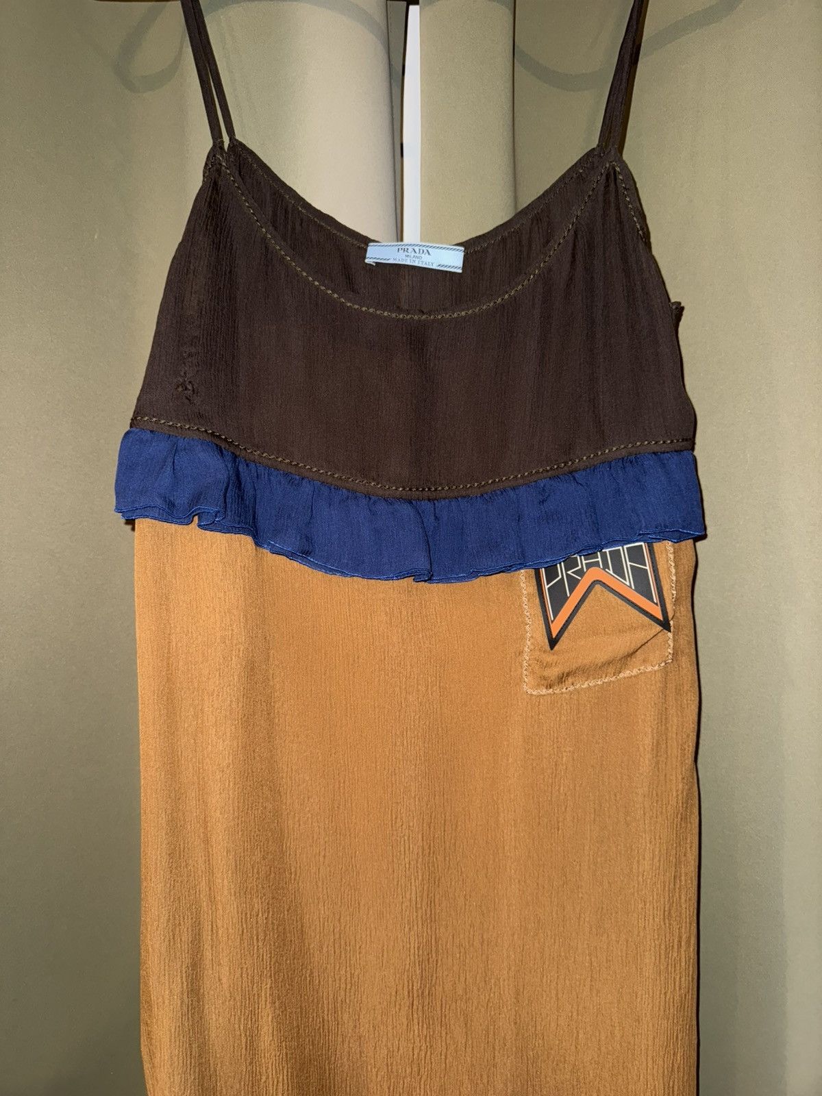 Prada Prada Dress Size L / US 10 / IT 46 - 2 Thumbnail