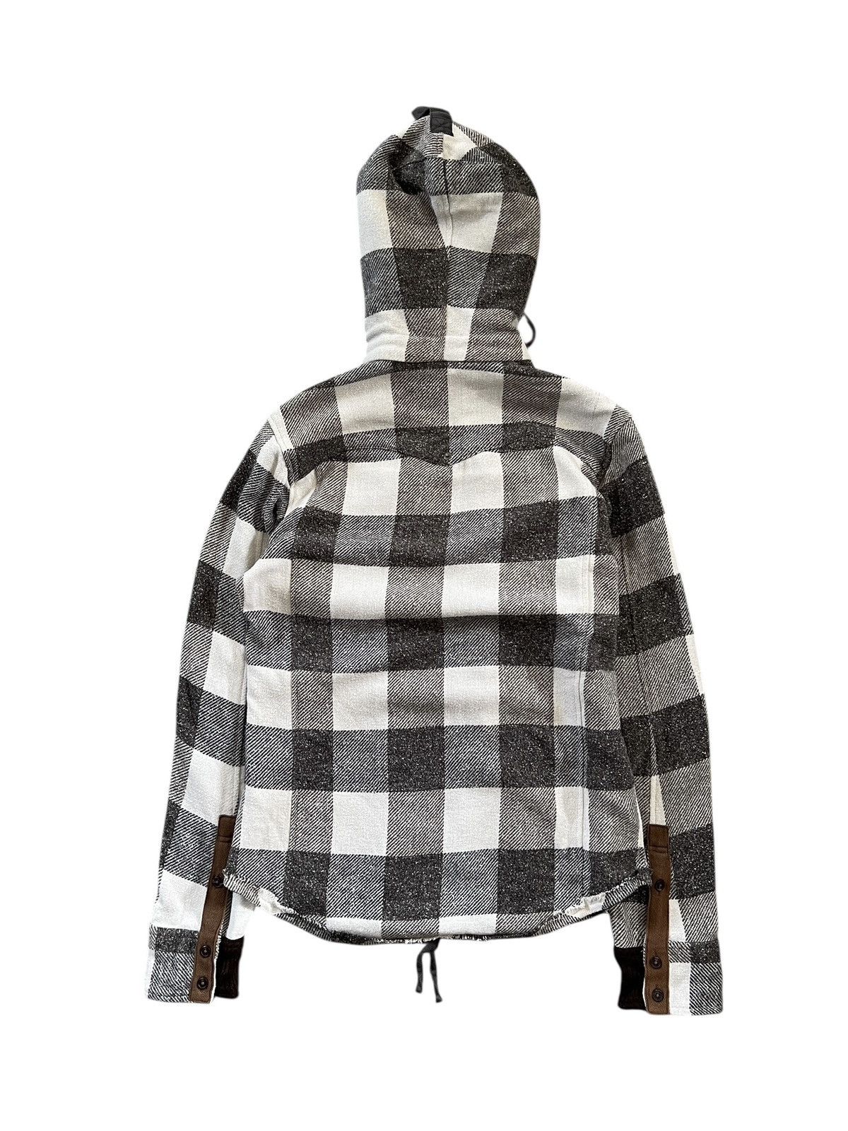 PPFM PPFM Plaid Full Zipper Hooded Jacket Size US M / EU 48-50 / 2 - 4 Thumbnail