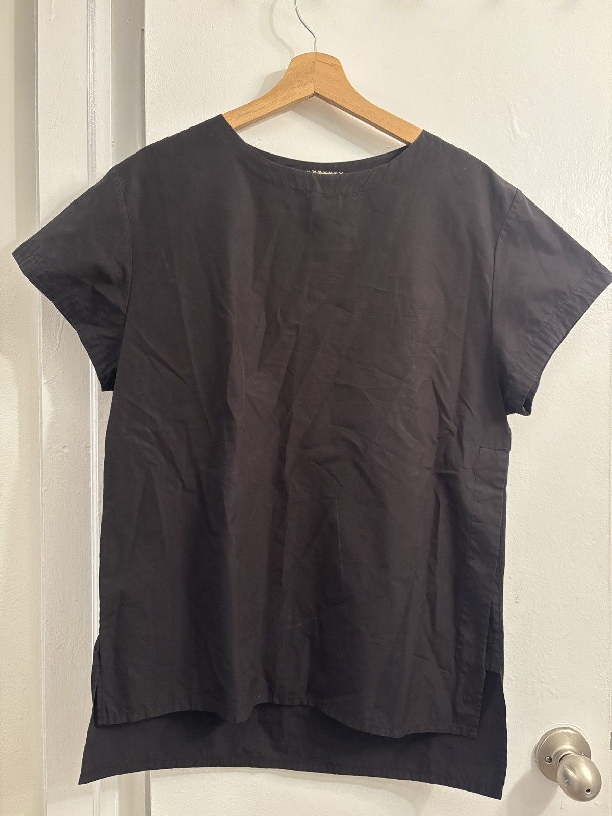 Geoffrey B. Small Geoffrey B Small black shirt with button detail Size M / US 6-8 / IT 42-44 - 2 Thumbnail