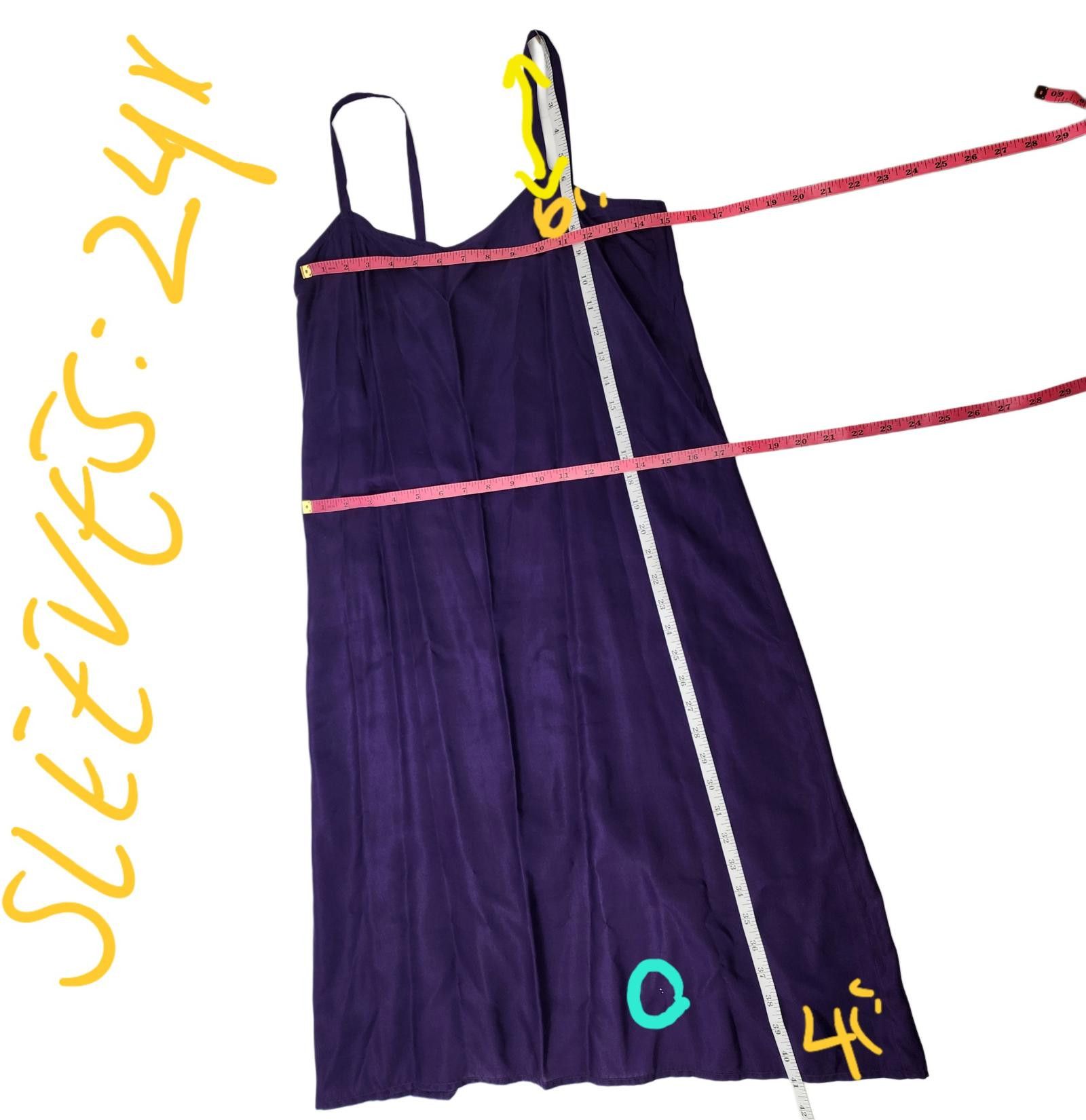 Designer Zandra Rhodes for Jack MulQueen. Vintage, 100% Silk Dress. 6 Size M / US 6-8 / IT 42-44 - 8 Thumbnail