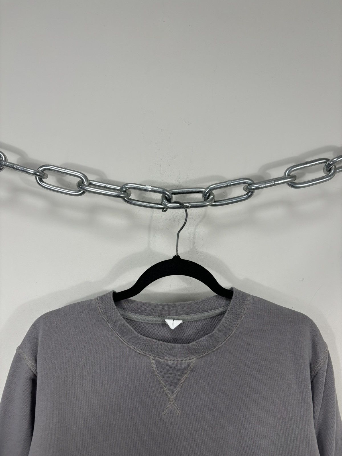 Arket Arket Men’s Grey Classic 2024 Cotton Pullover Sweatshirt Size US M / EU 48-50 / 2 - 3 Thumbnail