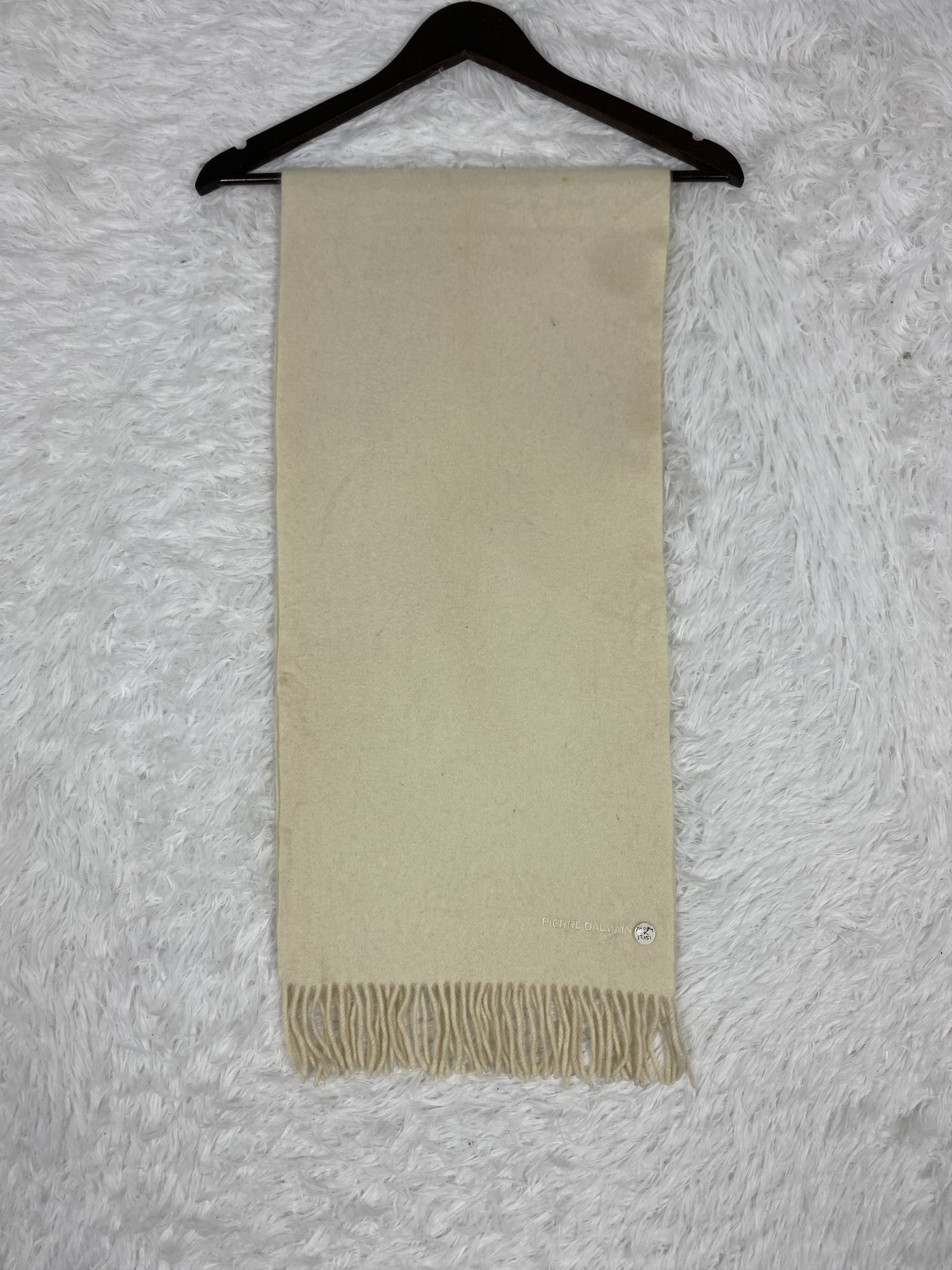 Pierre Balmain Vintage Pierre Balmain Scarf / Muffler Neckwear PM0119 Size ONE SIZE - 4 Thumbnail