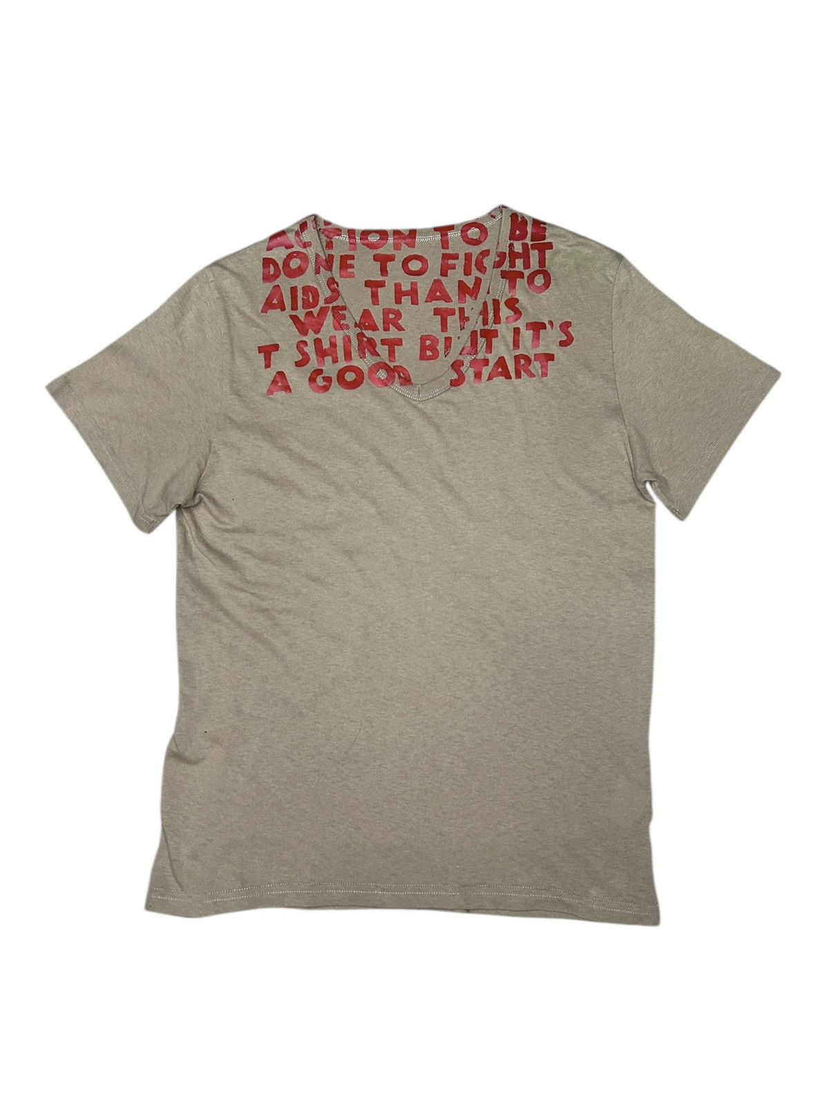 Maison Margiela F/W 08 AIDS Charity T-Shirt Size US S / EU 44-46 / 1 - 2 Thumbnail